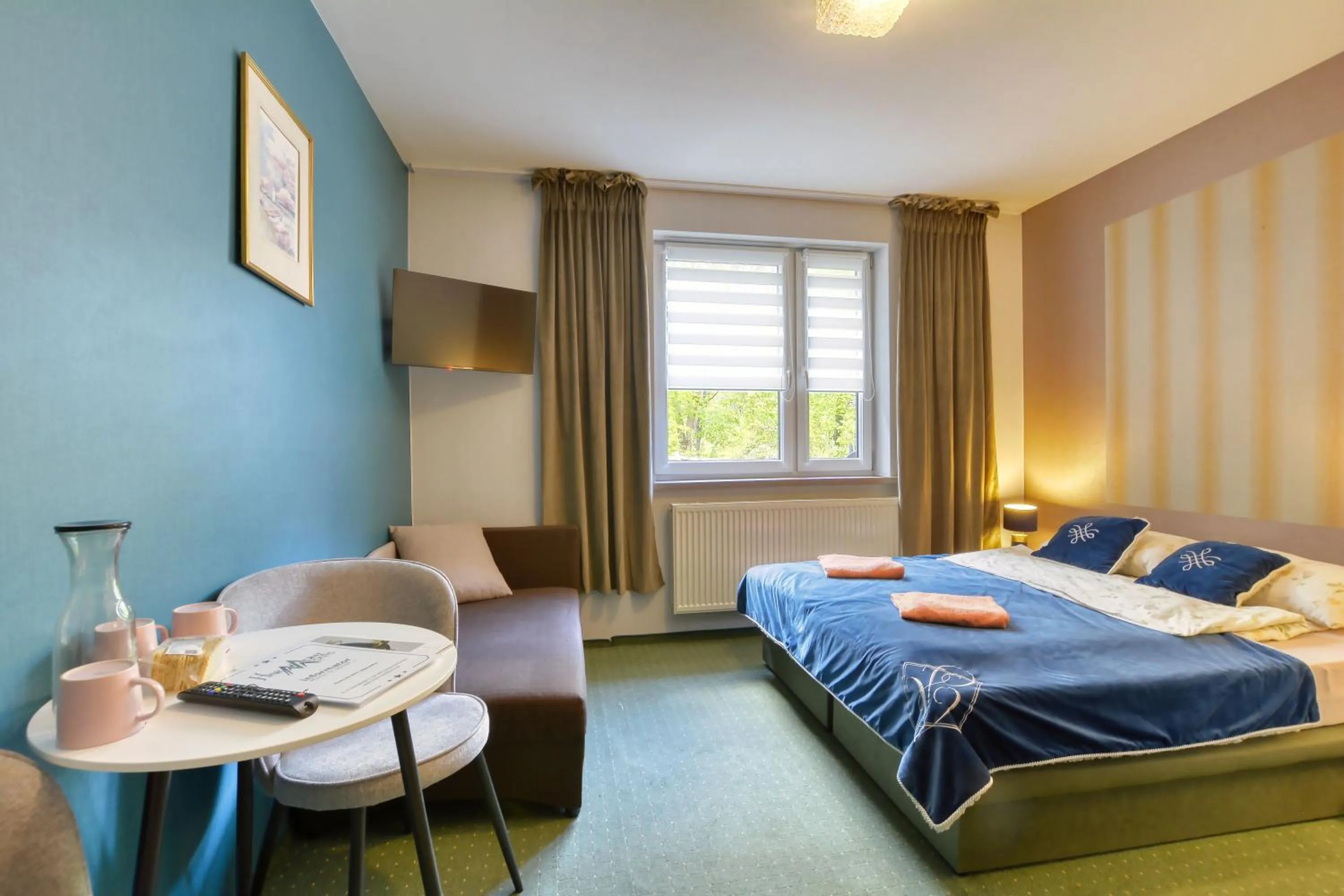 Bed in Harmont Montis- dawna Zającówka- IDEALNA lokalizacja - leśna enklawa w centrum miasta! Sauna, masaże, zabiegi spa!