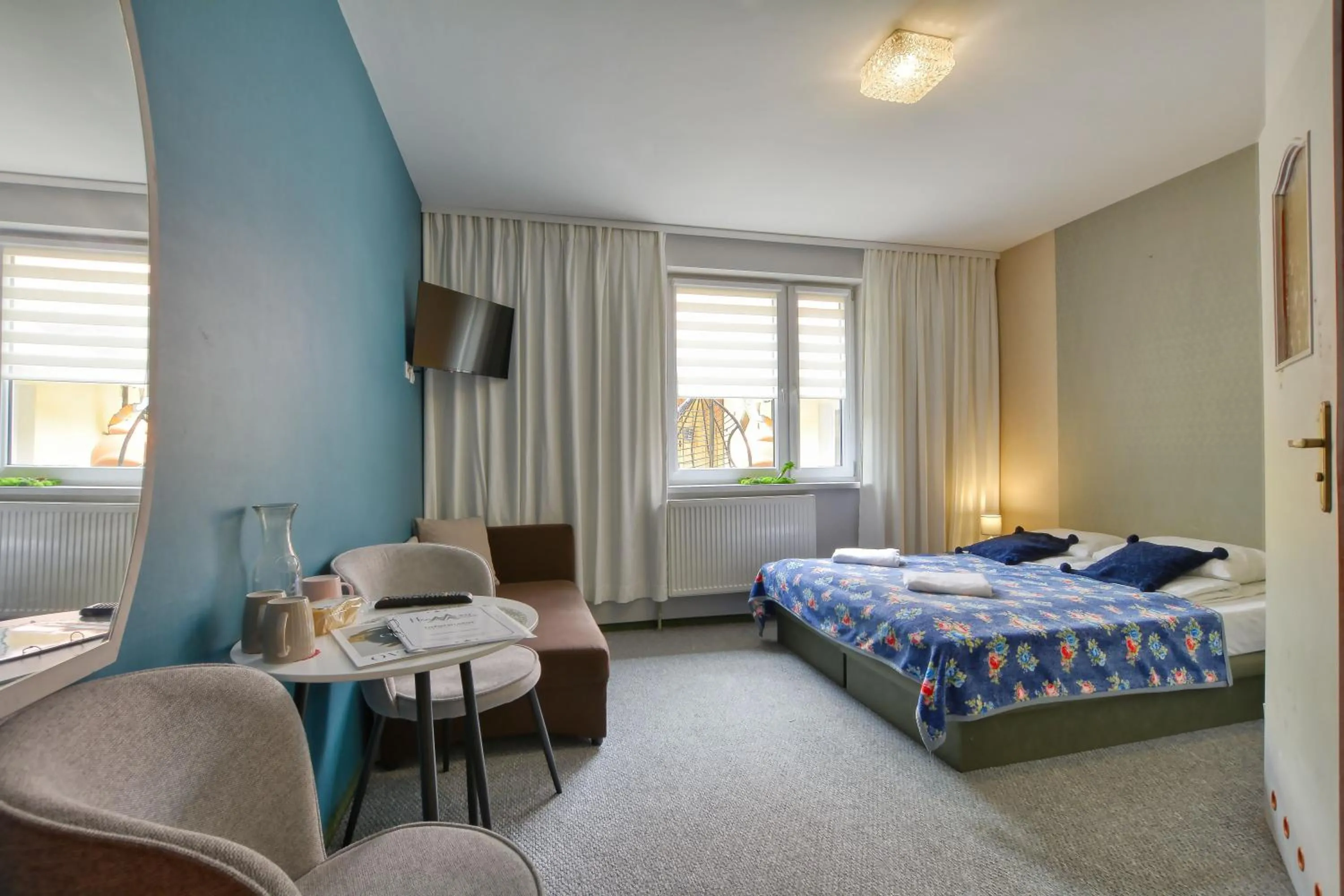 Bed in Harmont Montis- dawna Zającówka- IDEALNA lokalizacja - leśna enklawa w centrum miasta! Sauna, masaże, zabiegi spa!
