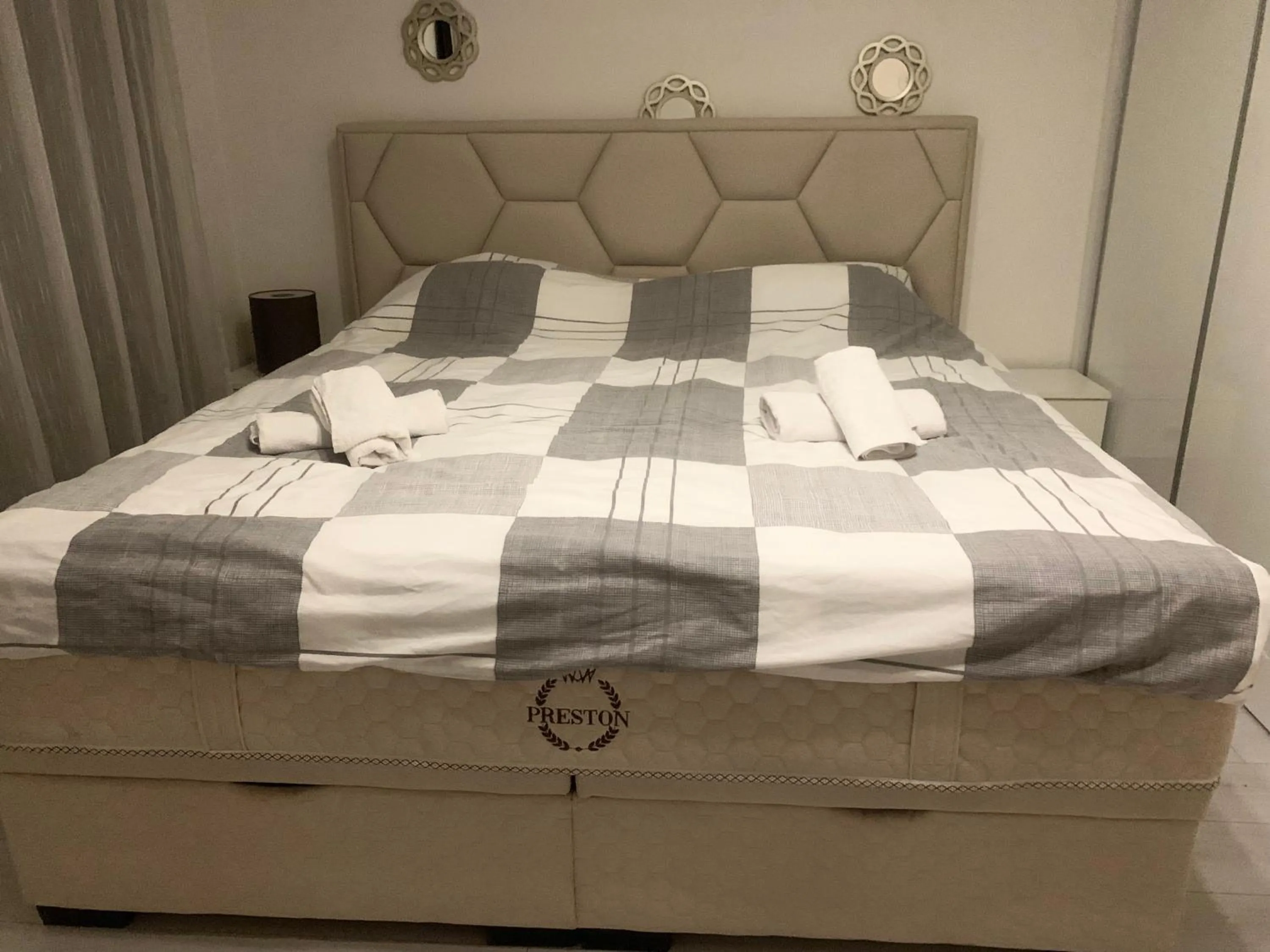 Bed in Colors Apartment Sarajevo