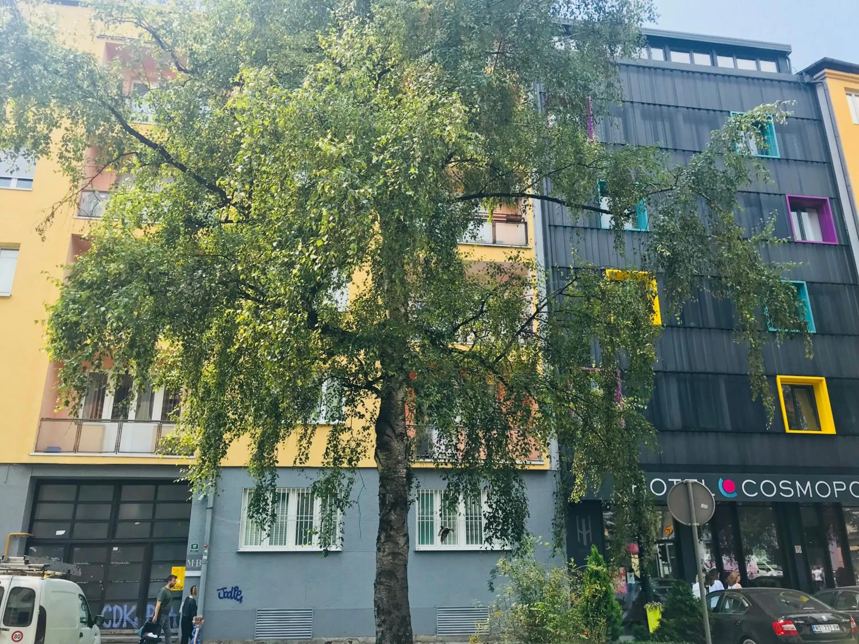Property building in Colors Apartment Sarajevo