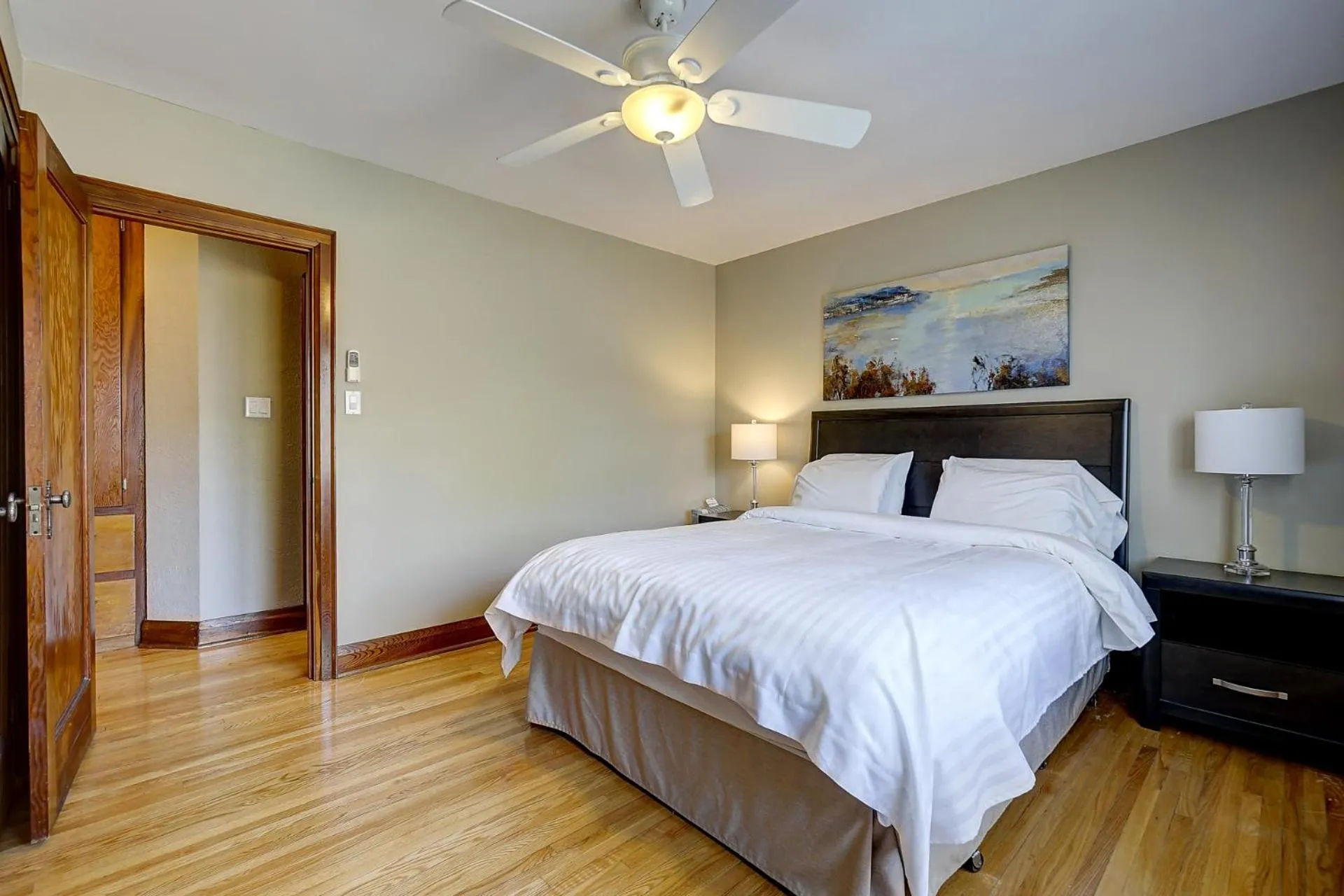 Bedroom, Bed in Parkside House