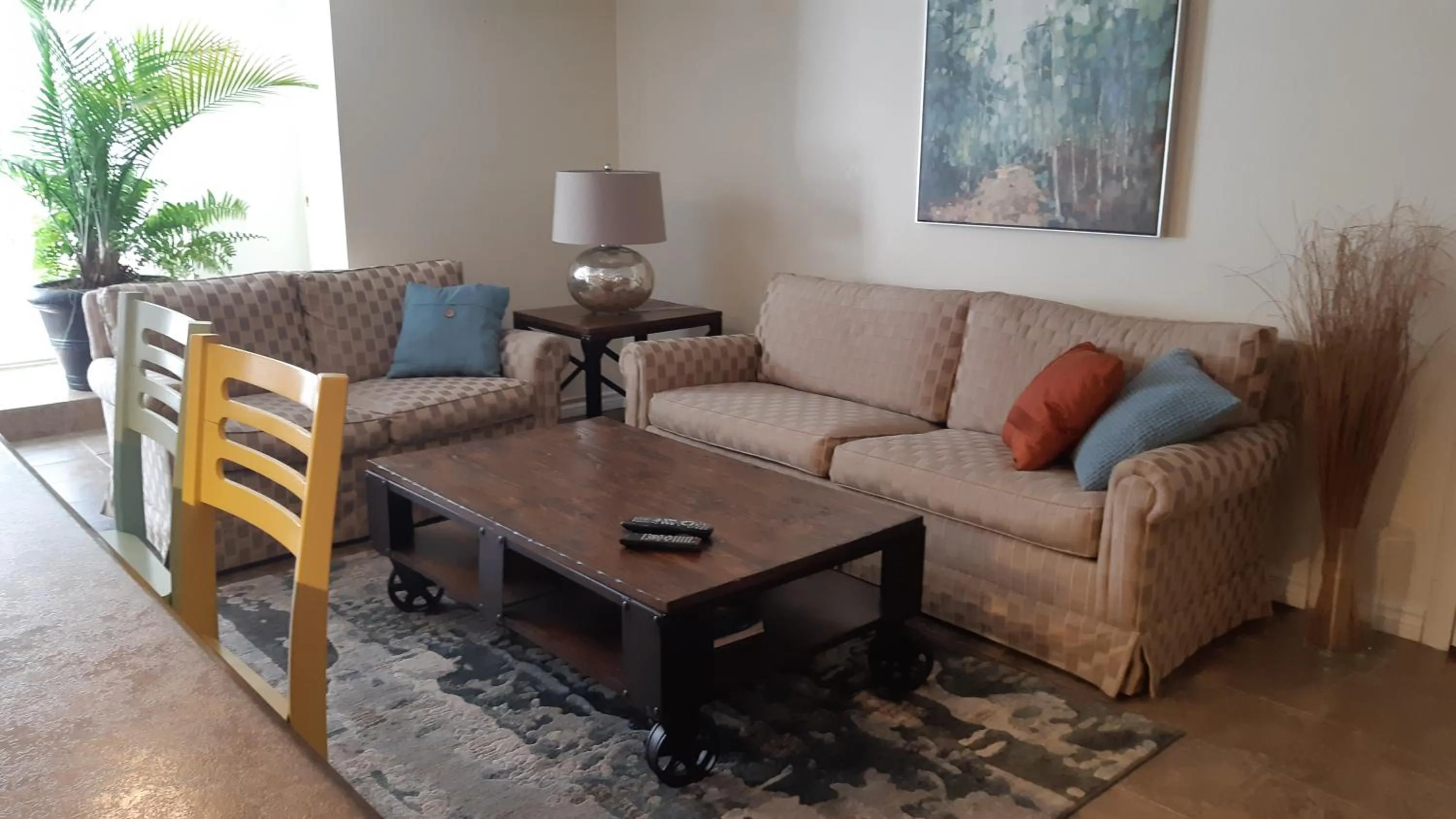 Living room in Parkside House