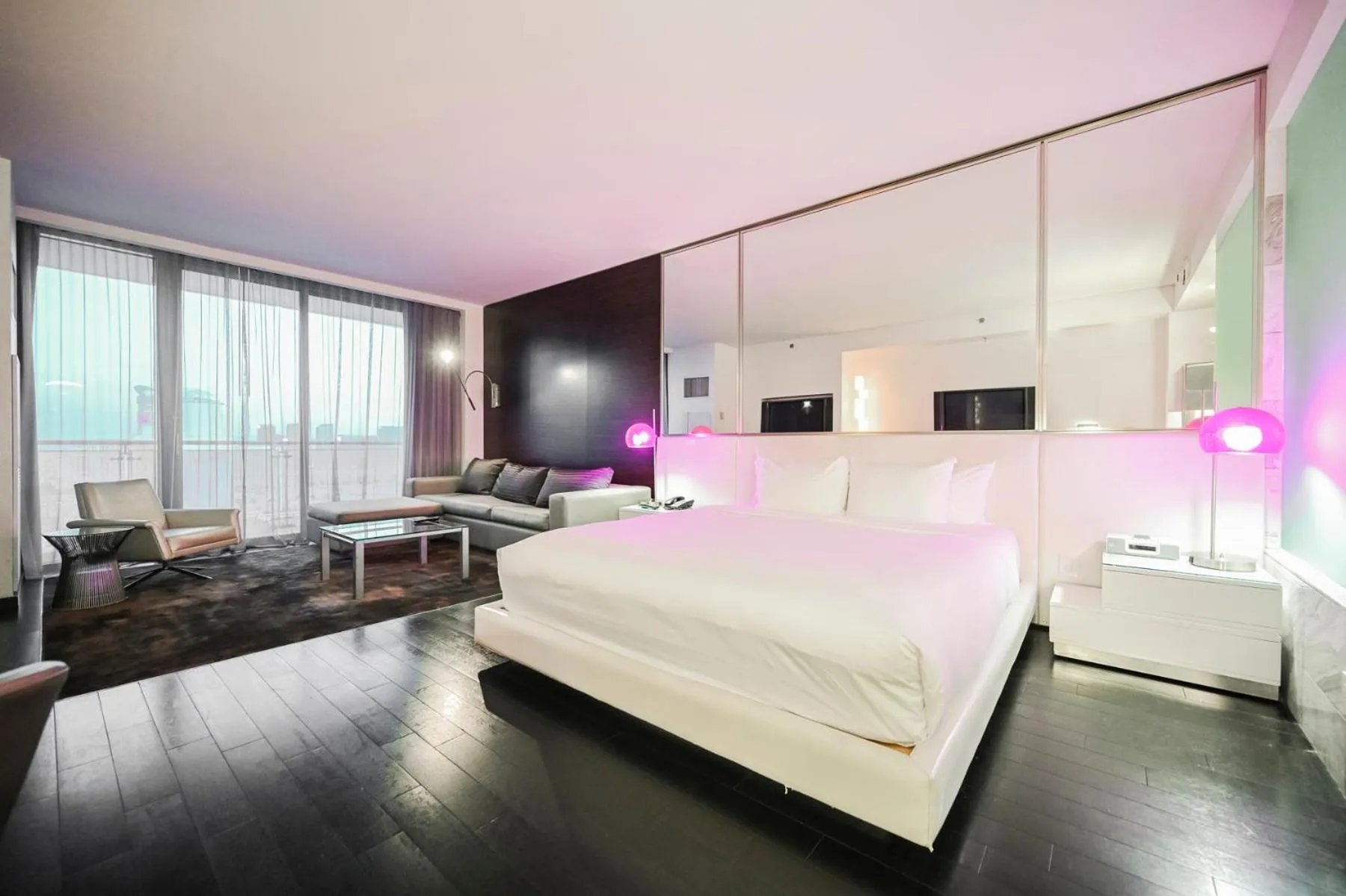 Photo of the whole room, Bed in StripViewSuites Two-Bedroom Conjoined Suite at Palms Place