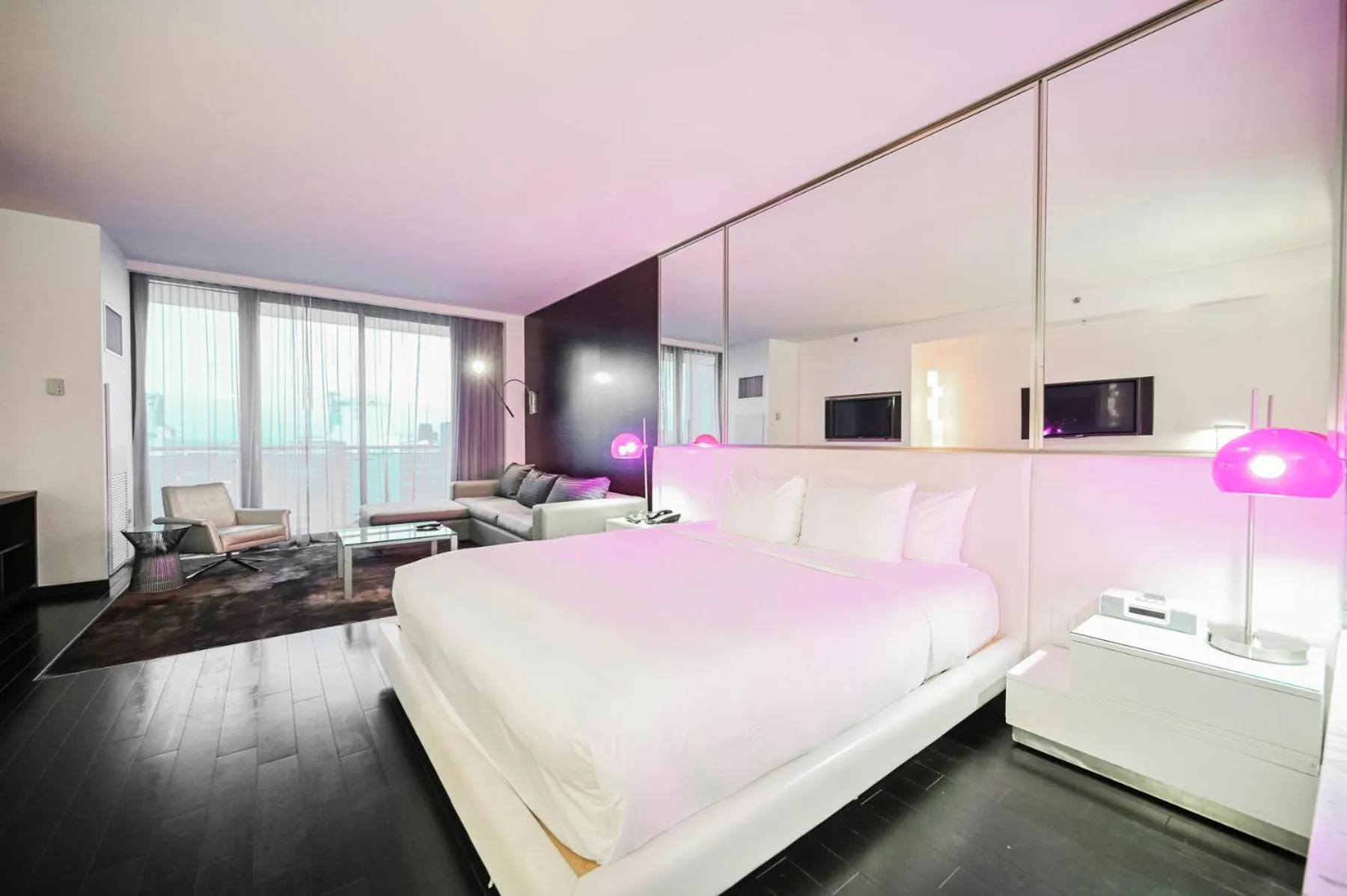 Photo of the whole room, Bed in StripViewSuites Two-Bedroom Conjoined Suite at Palms Place