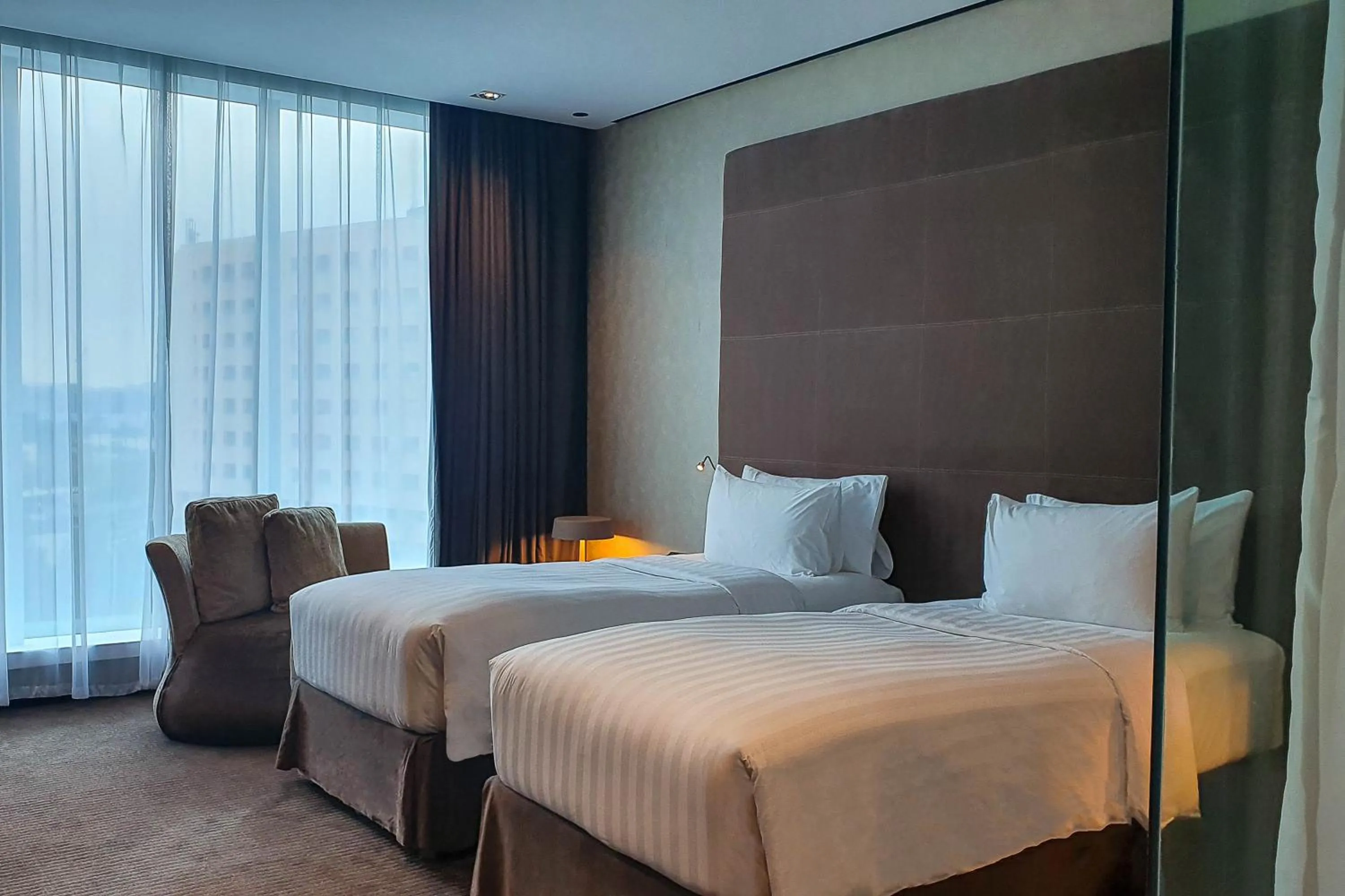 Bedroom, Bed in The Canvas Dubai - MGallery Hotel Collection