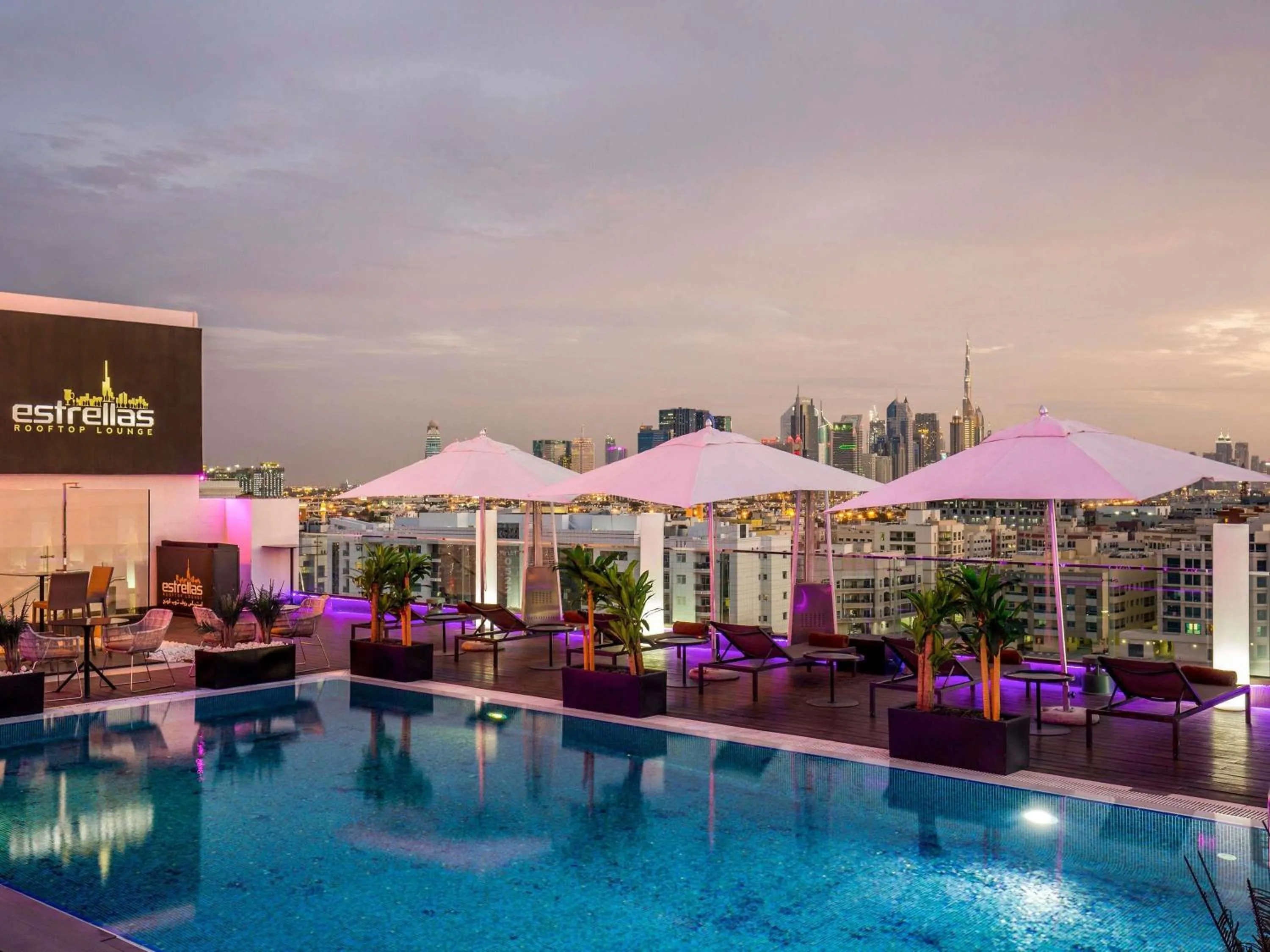 Pool view in The Canvas Dubai - MGallery Hotel Collection