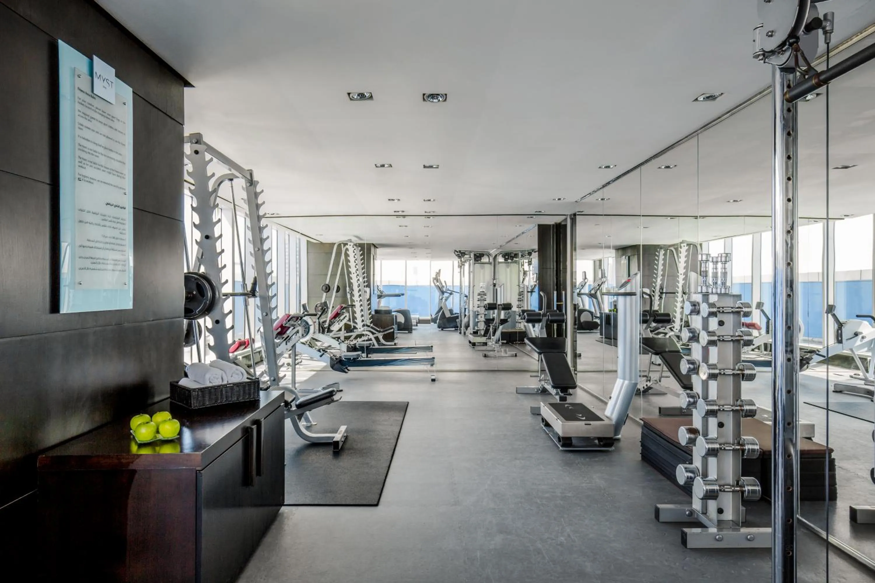 Fitness centre/facilities in The Canvas Dubai - MGallery Hotel Collection