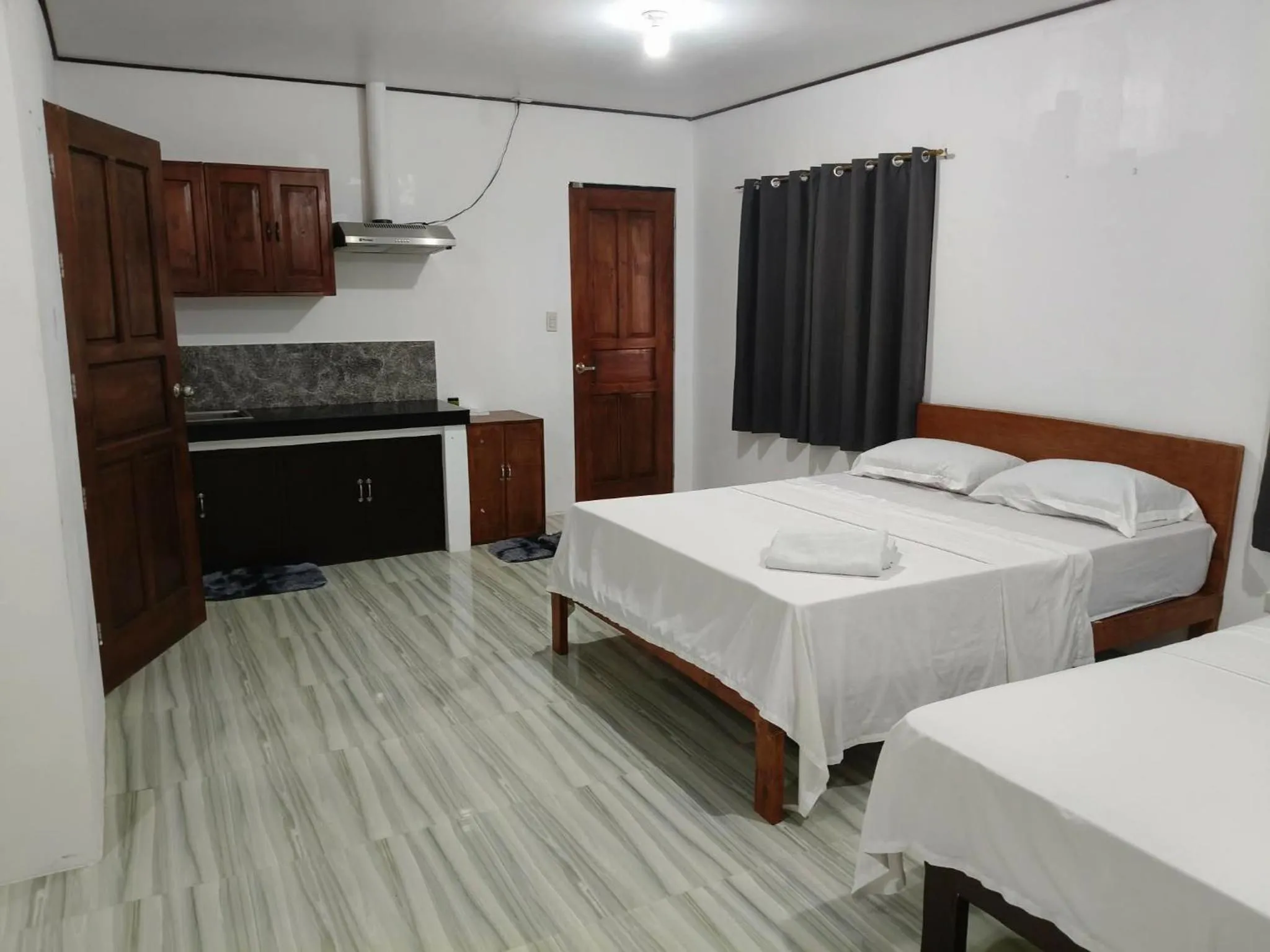 Bed in Mope Beach Resort