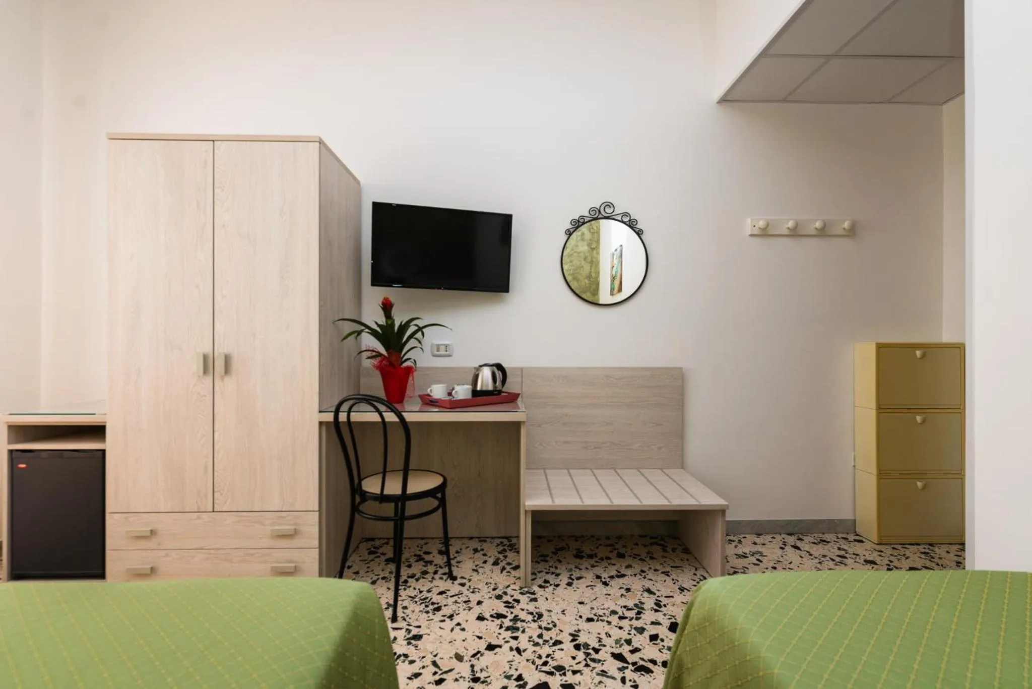 Bed in Hotel Baia Verde