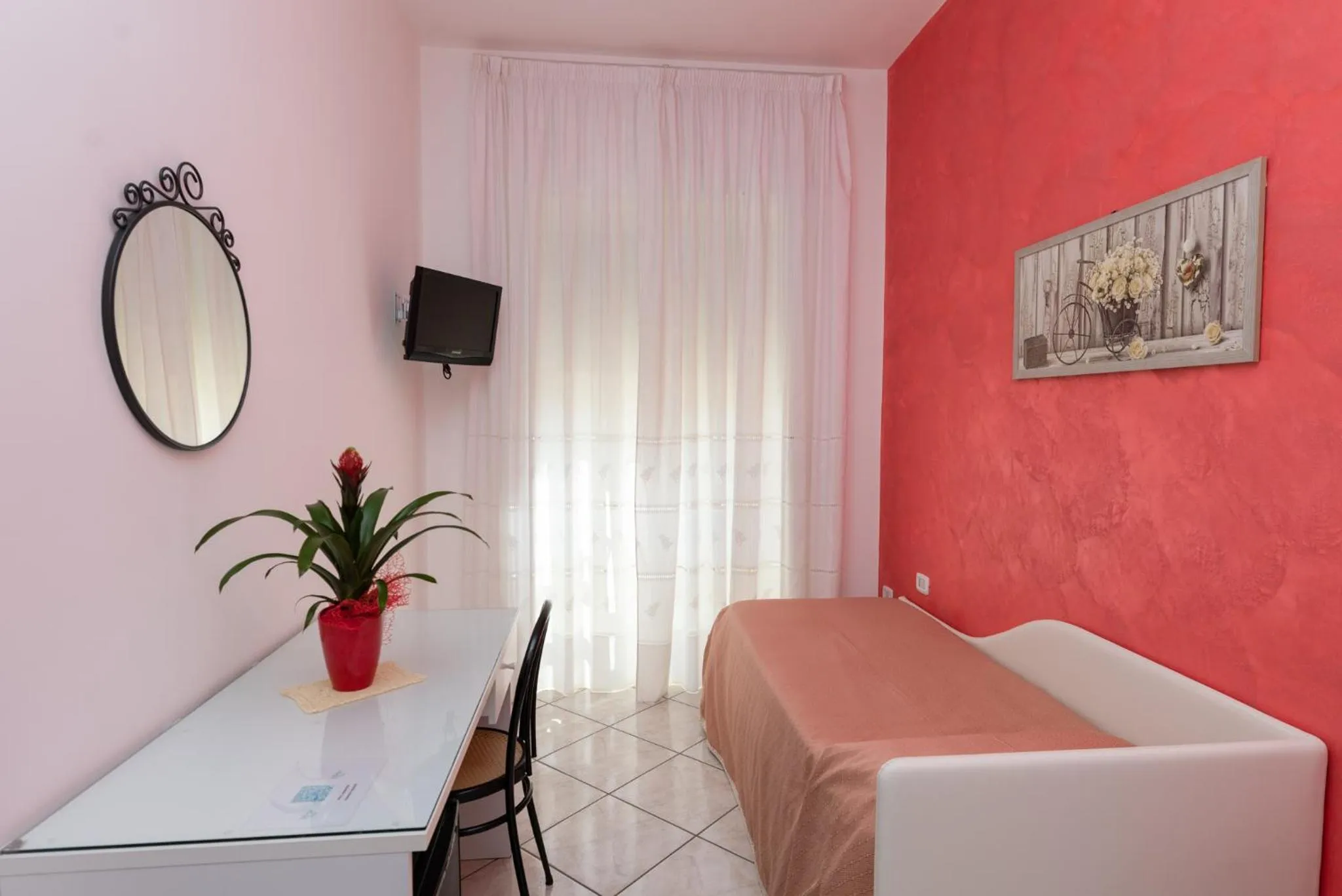 Bed in Hotel Baia Verde