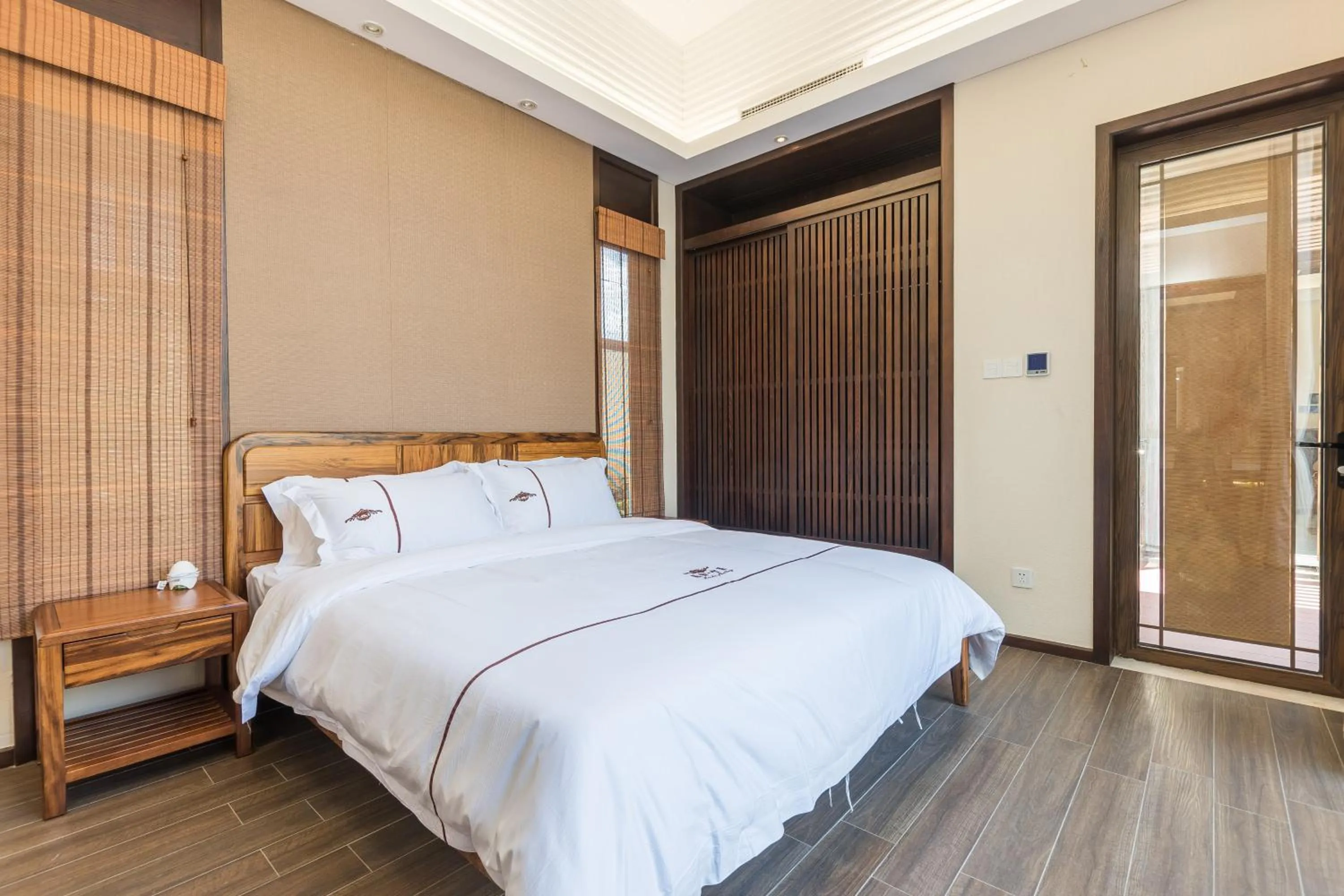 Bedroom, Bed in Sanya Haitang Bay Mushe Villa