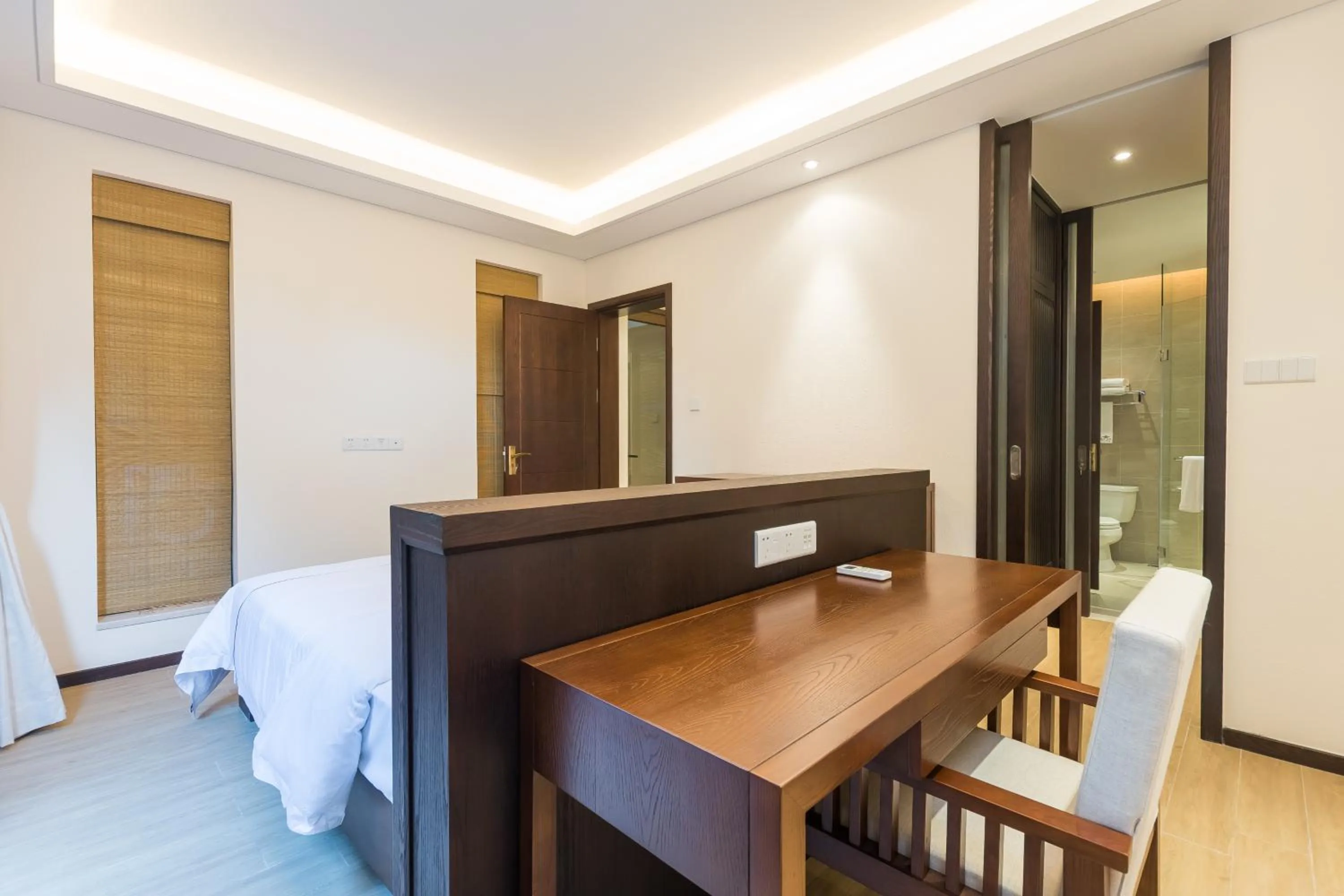 Bedroom, Bed in Sanya Haitang Bay Mushe Villa