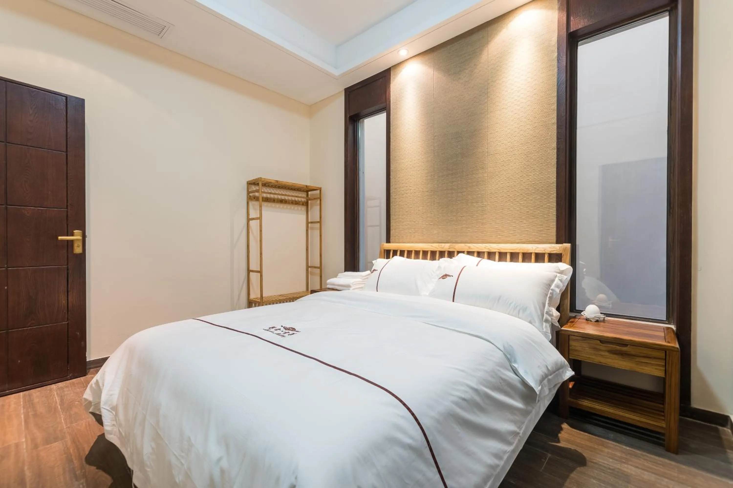 Bedroom, Bed in Sanya Haitang Bay Mushe Villa