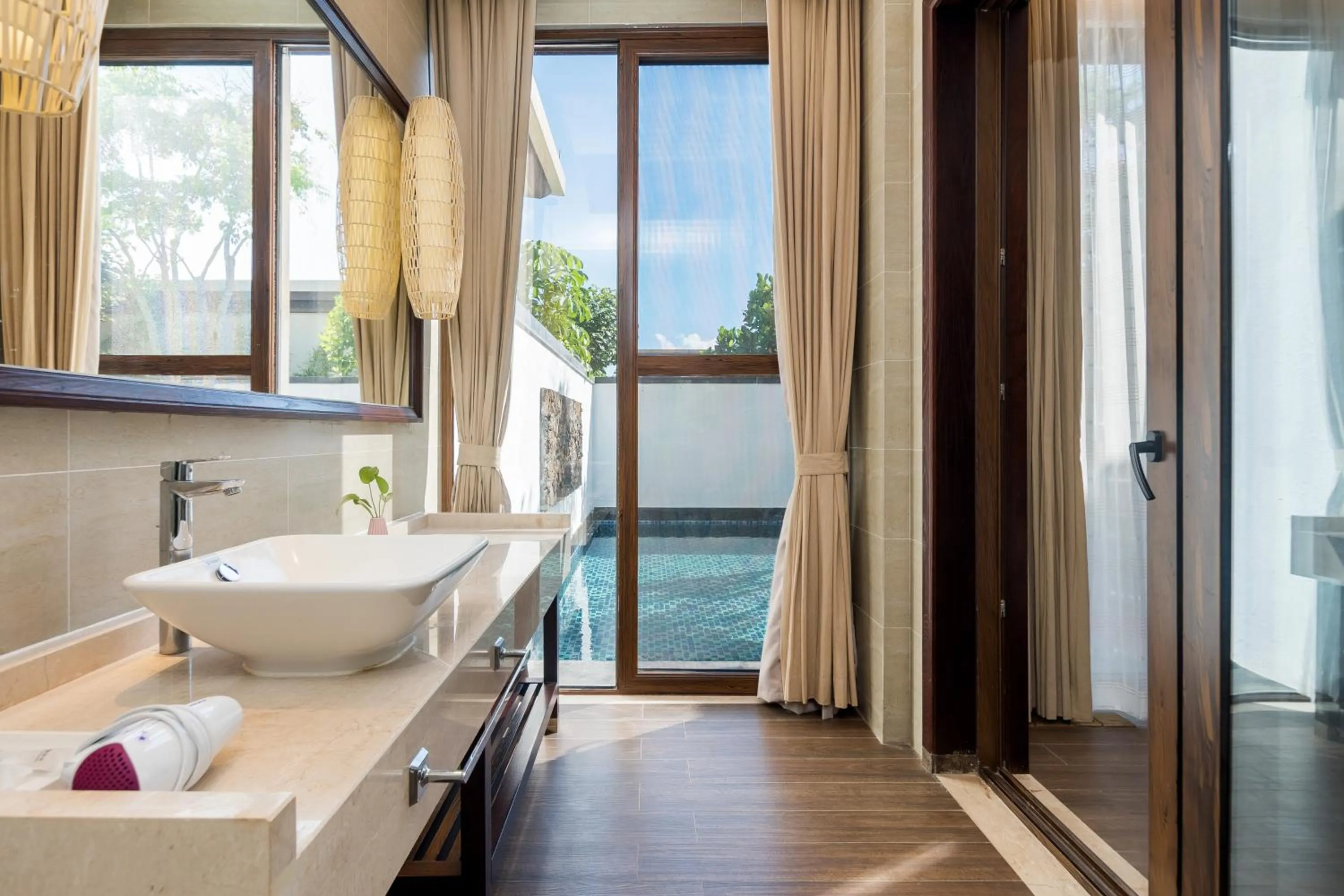 Toilet in Sanya Haitang Bay Mushe Villa