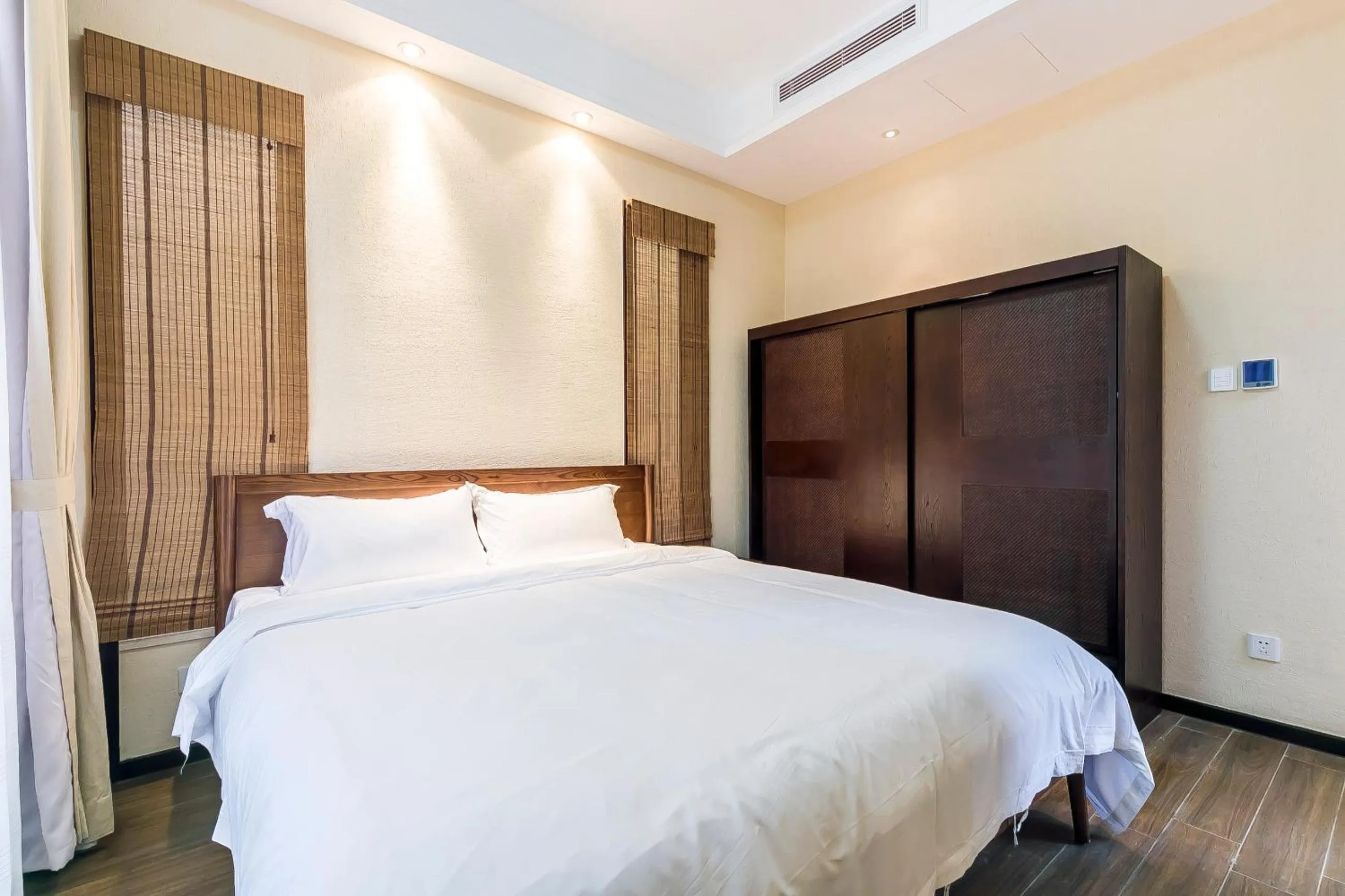 Bedroom, Bed in Sanya Haitang Bay Mushe Villa