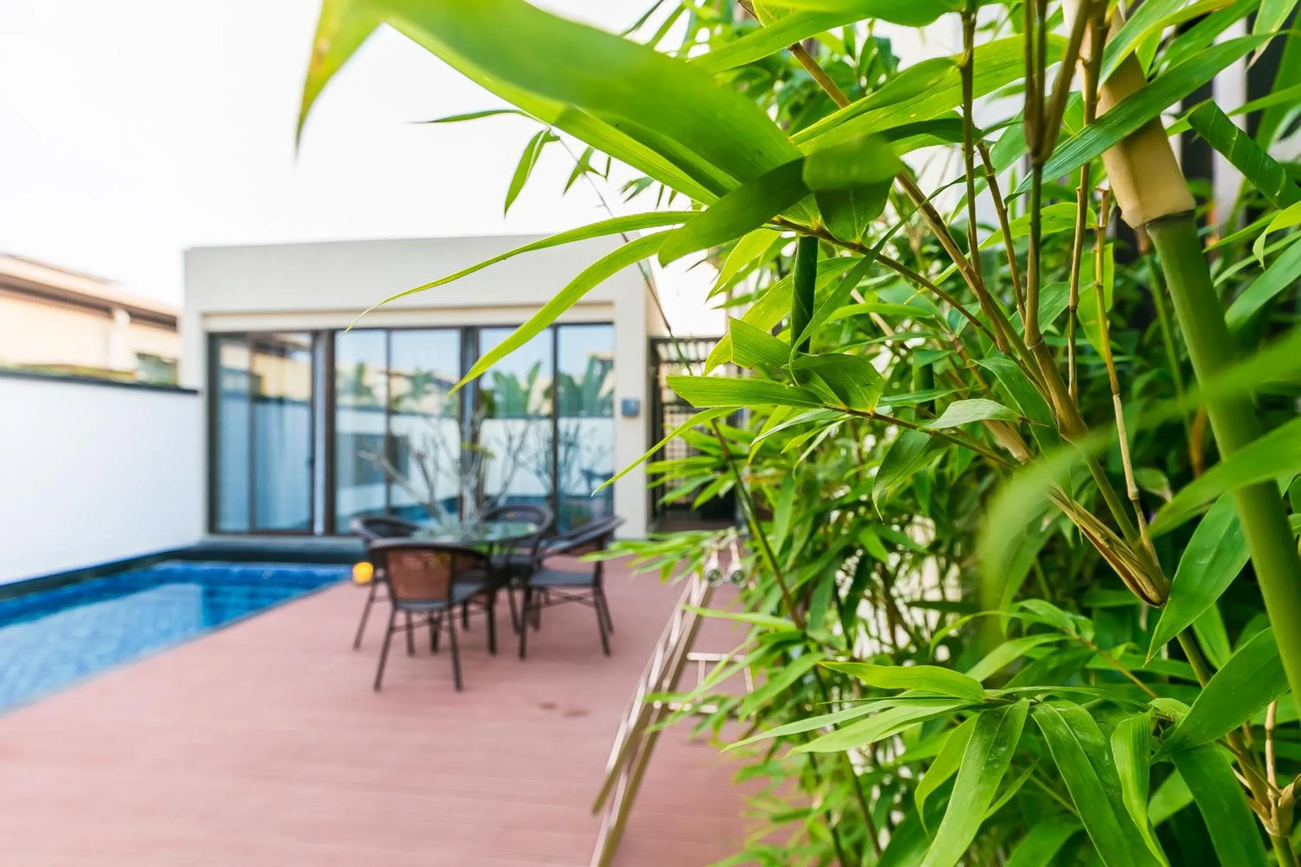 Swimming pool in Sanya Haitang Bay Mushe Villa