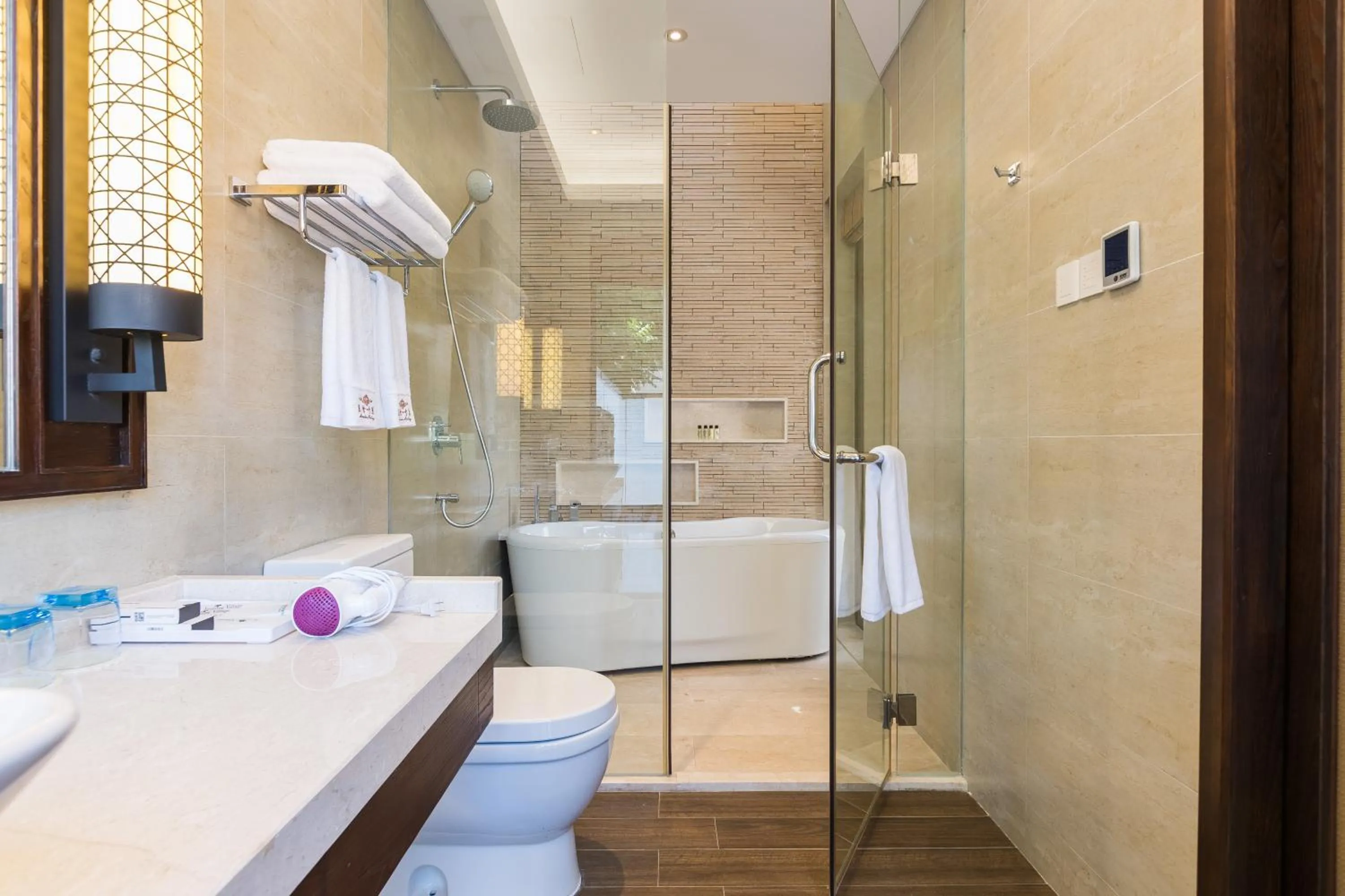 Bathroom in Sanya Haitang Bay Mushe Villa