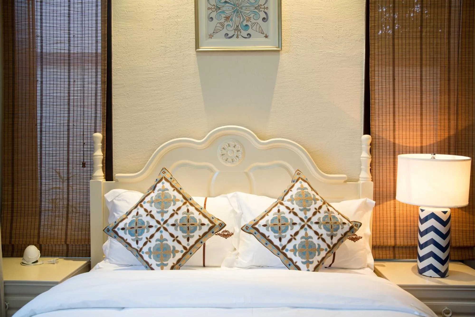 Bed in Sanya Haitang Bay Mushe Villa