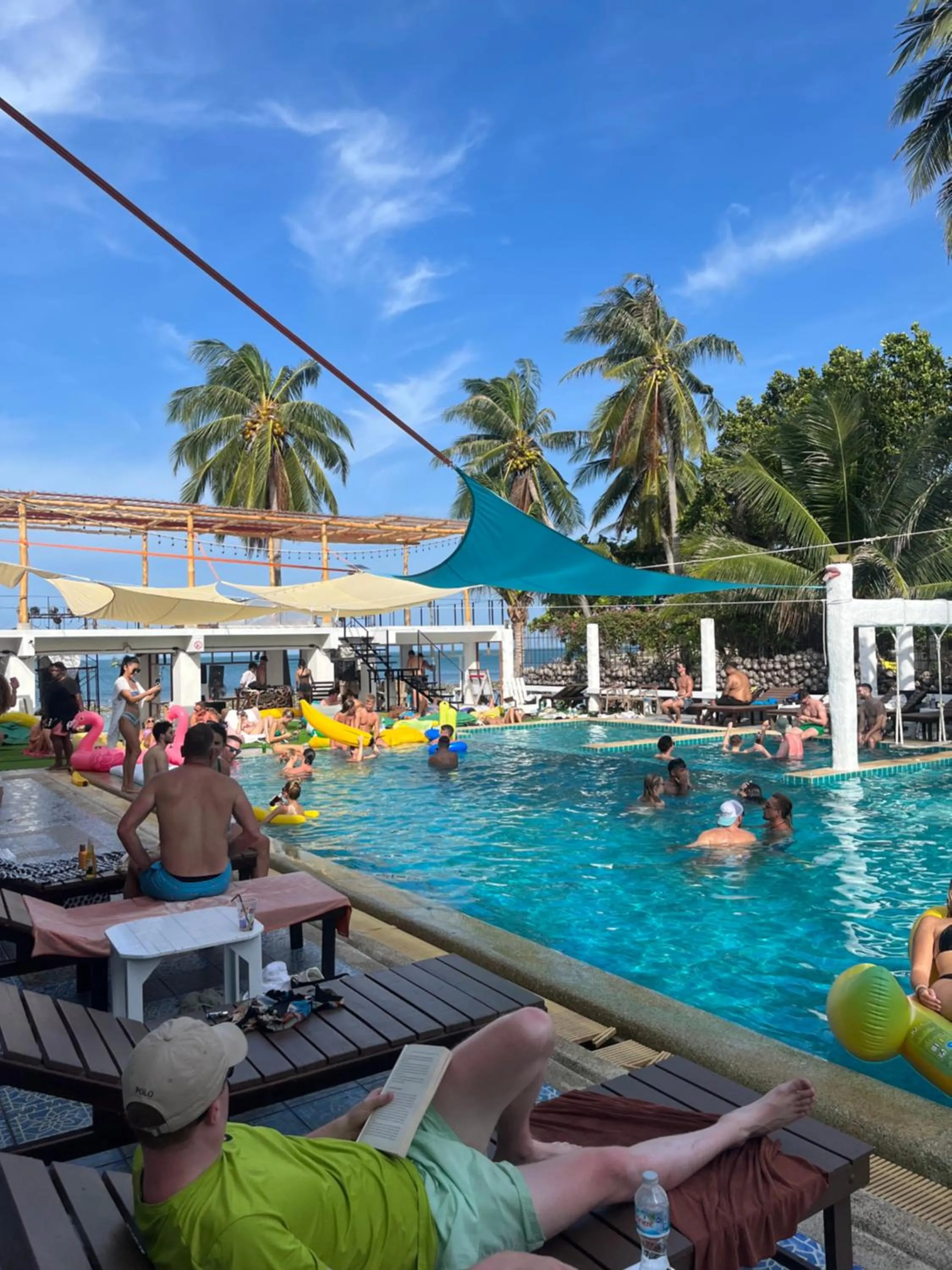 Swimming pool in Paradise Bungalows