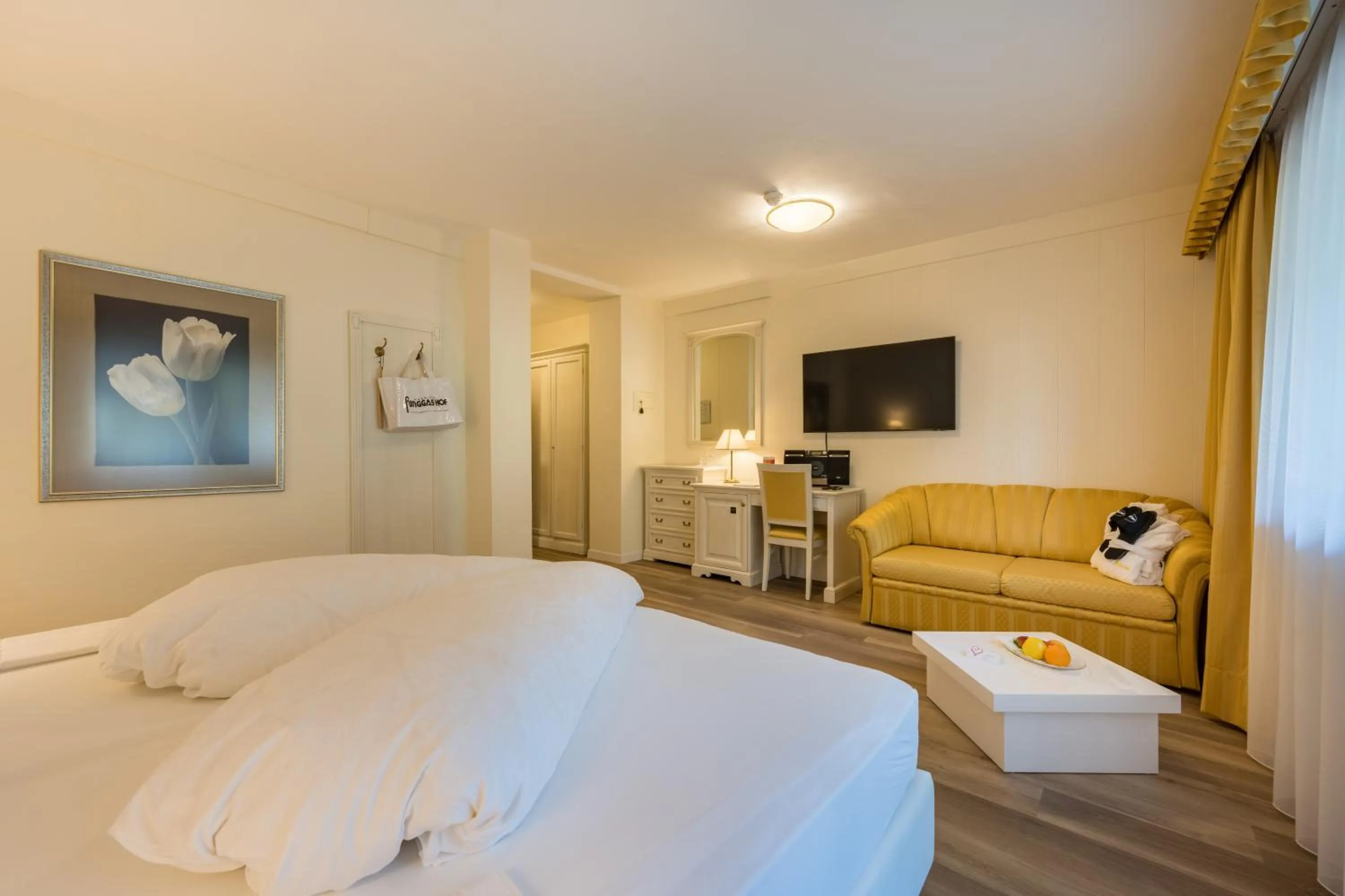 Bed in Hotel Funggashof