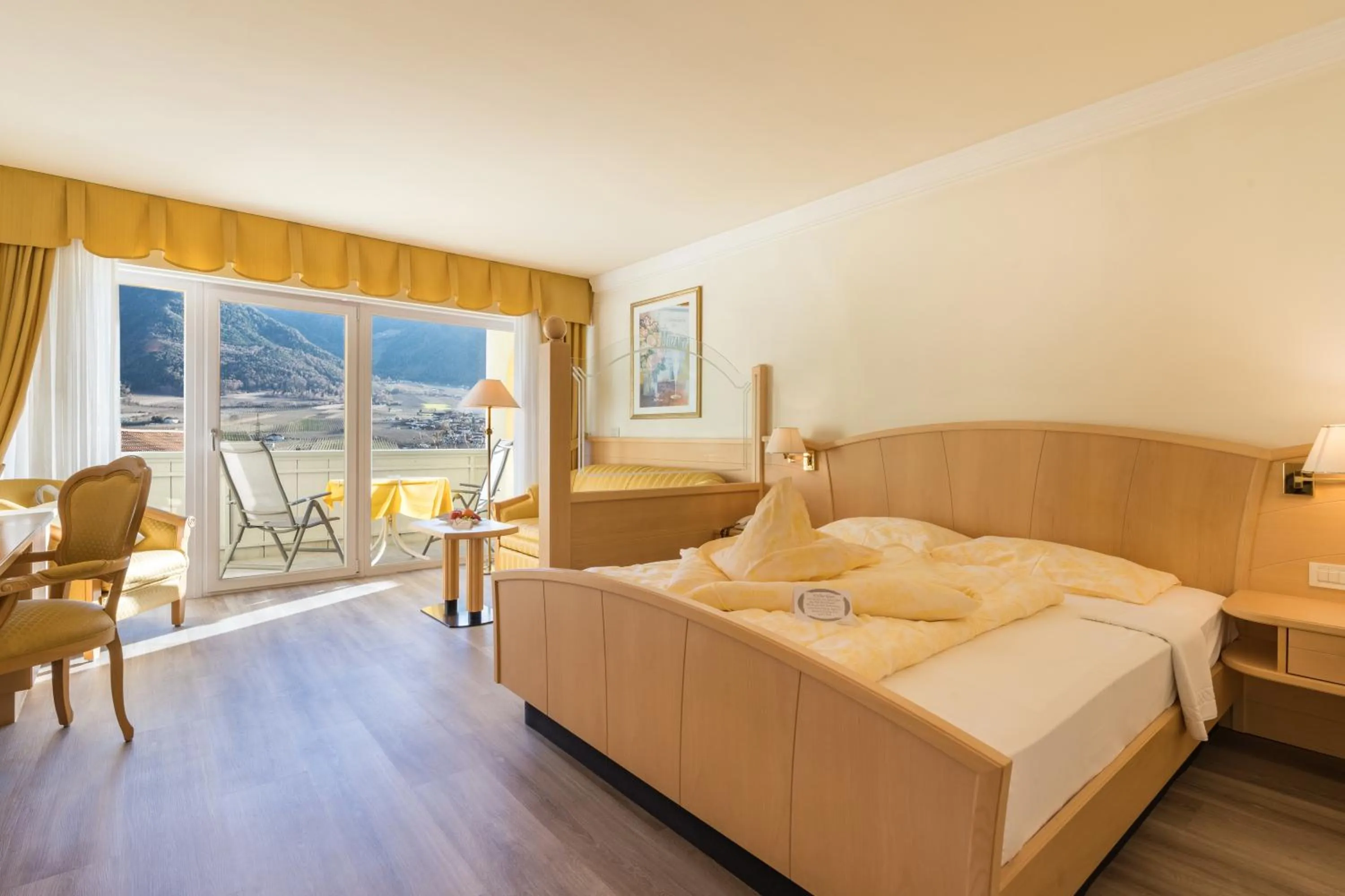 Bed in Hotel Funggashof