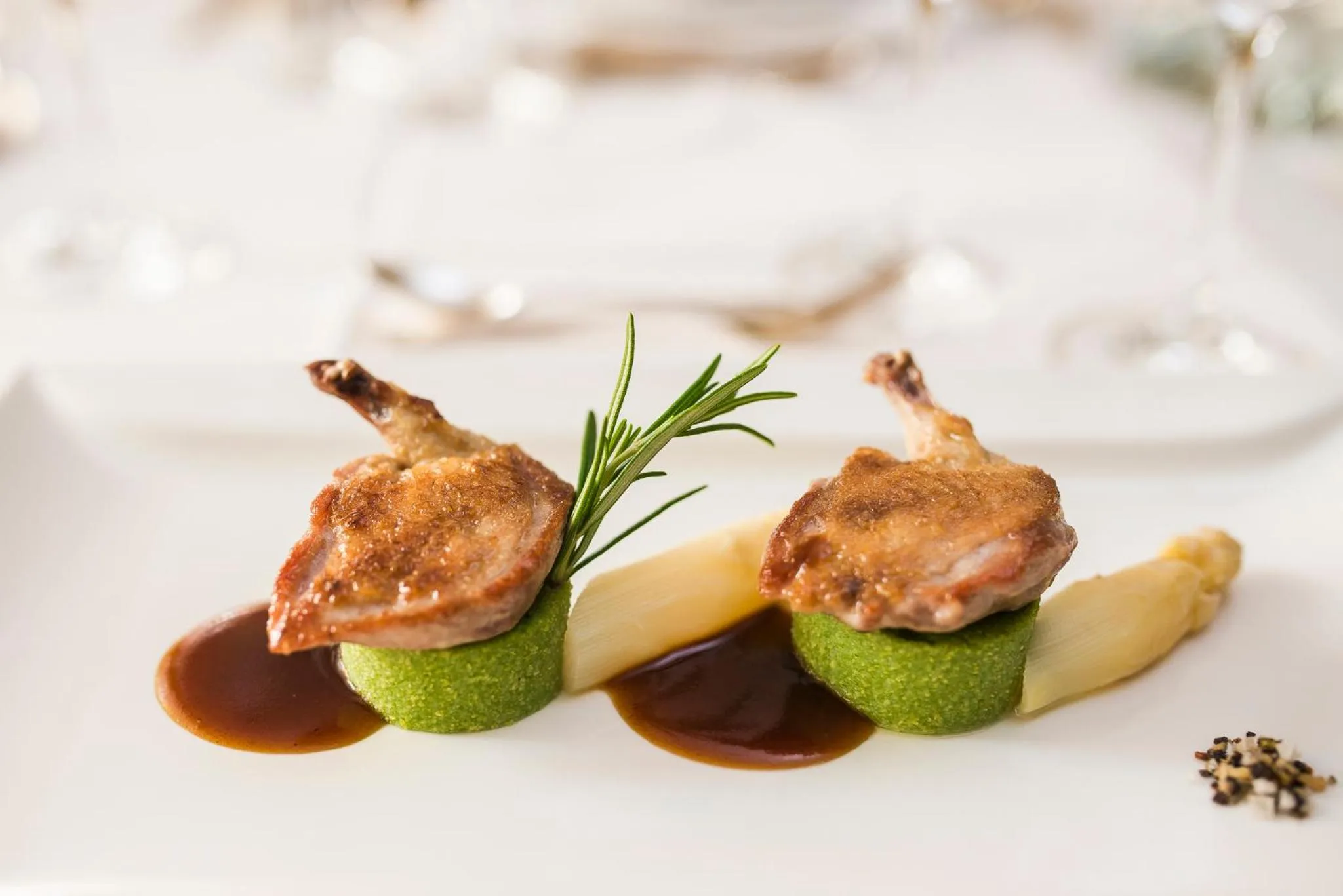 Food close-up in Hotel Funggashof