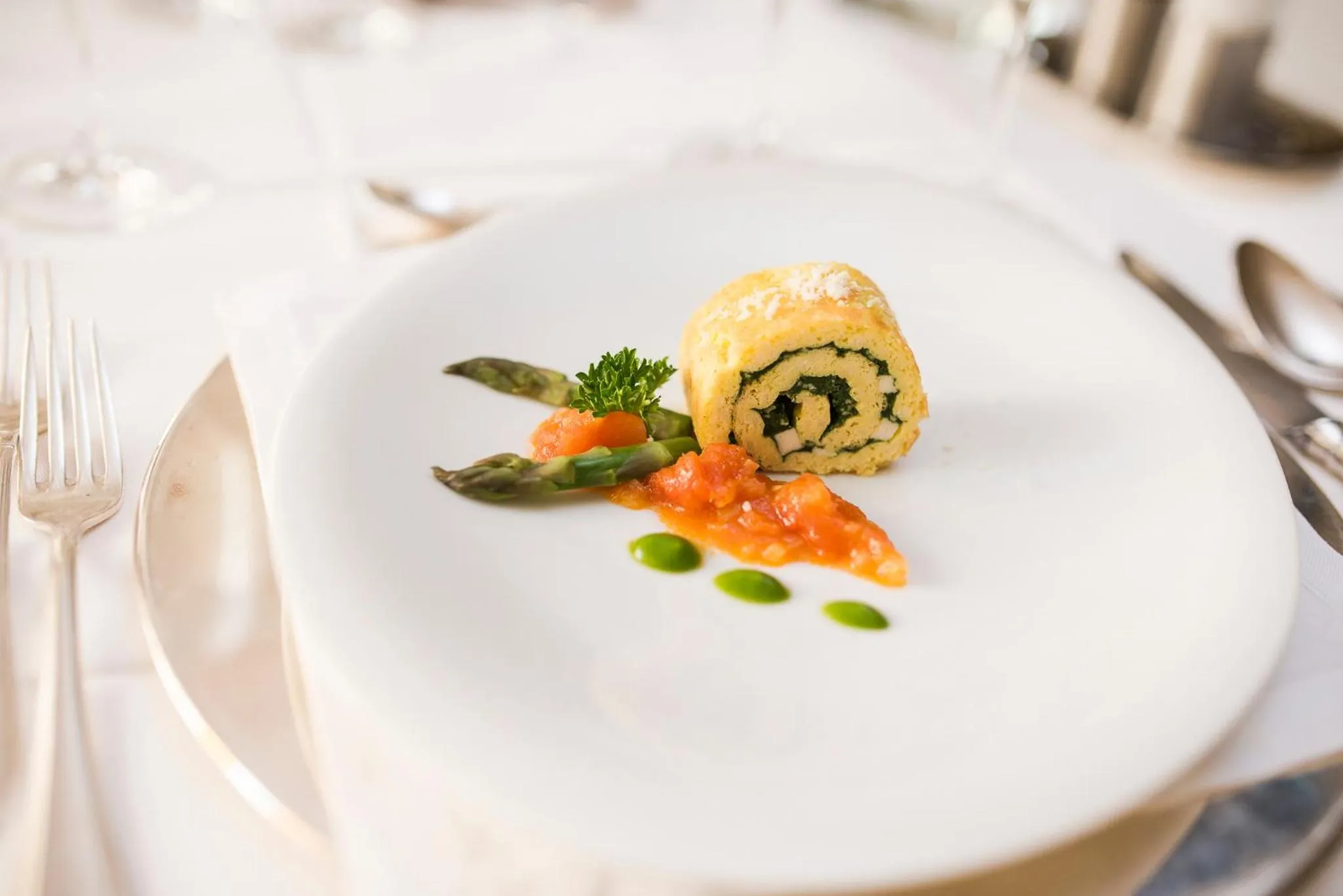 Food close-up in Hotel Funggashof