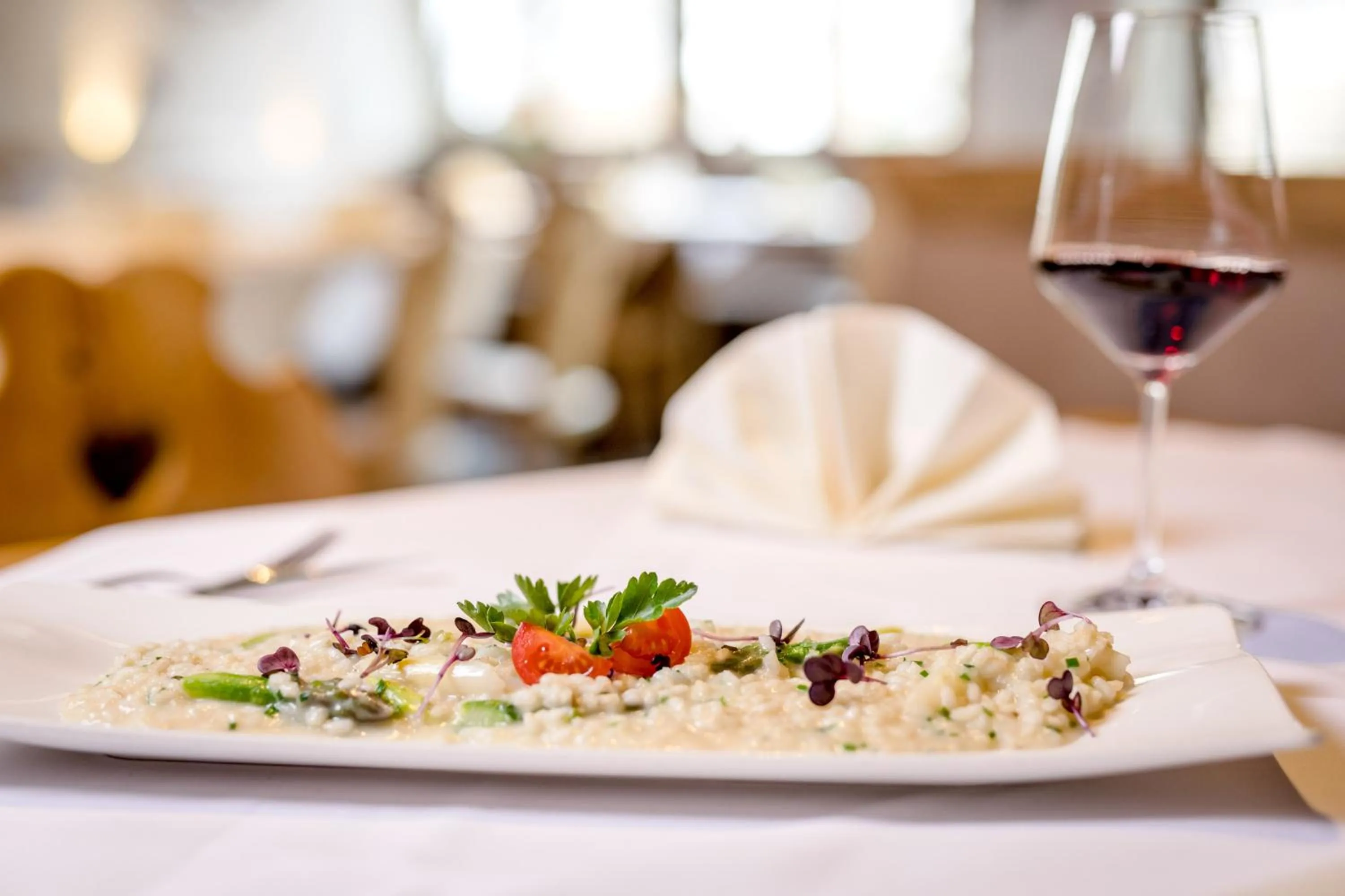 Food and drinks in Hotel Schmuckhof