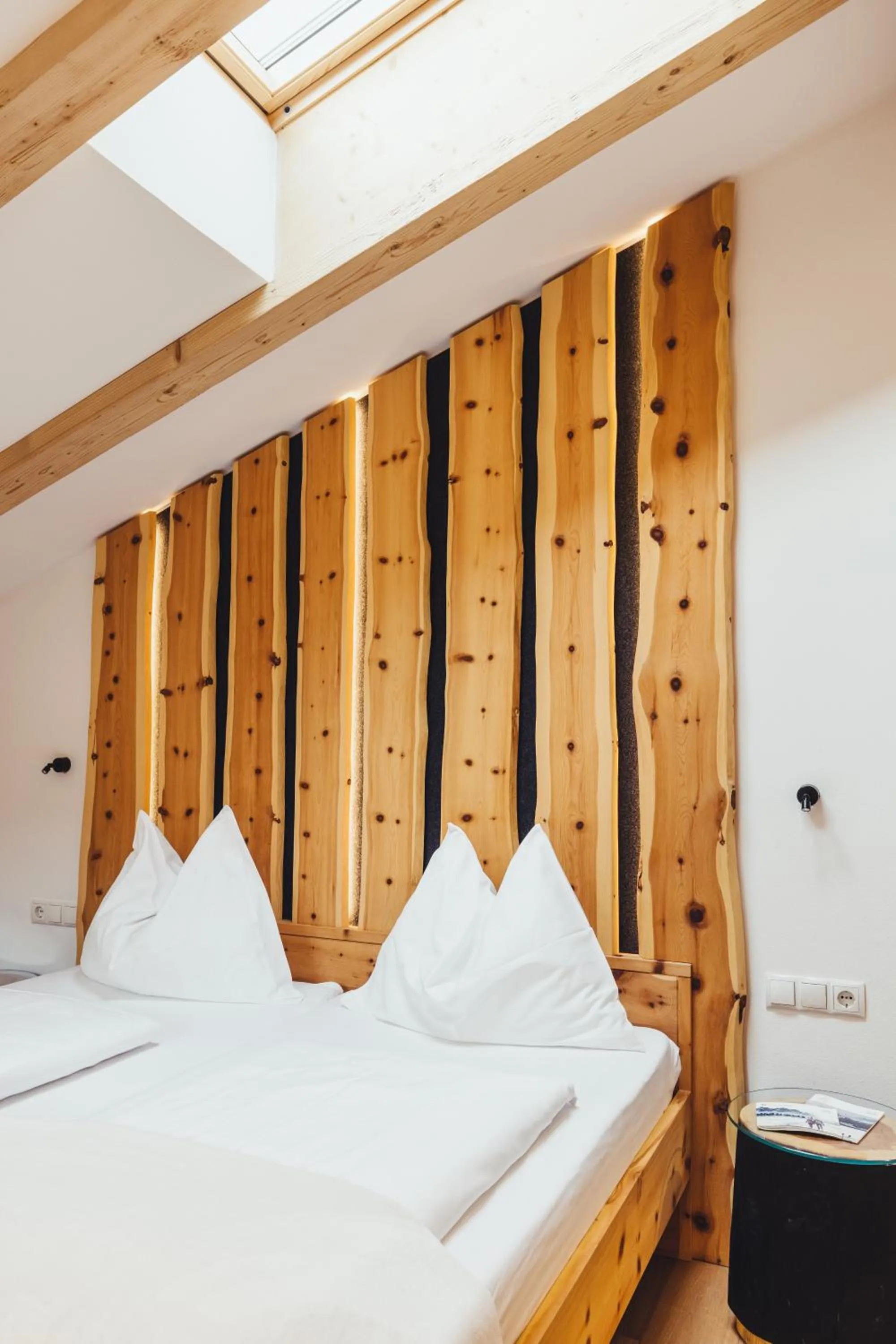 Bed in Hotel Schmuckhof