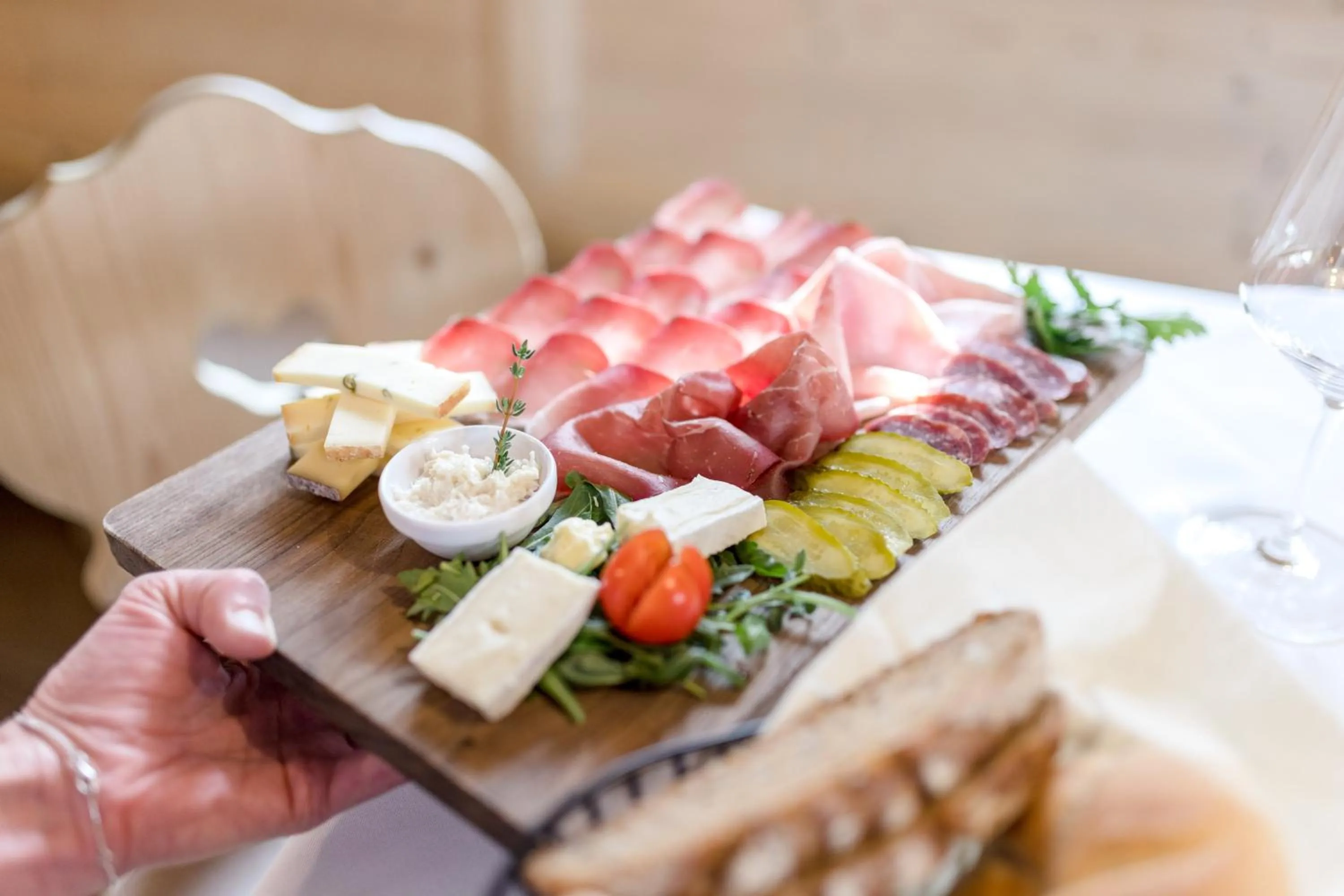 Food and drinks in Hotel Schmuckhof