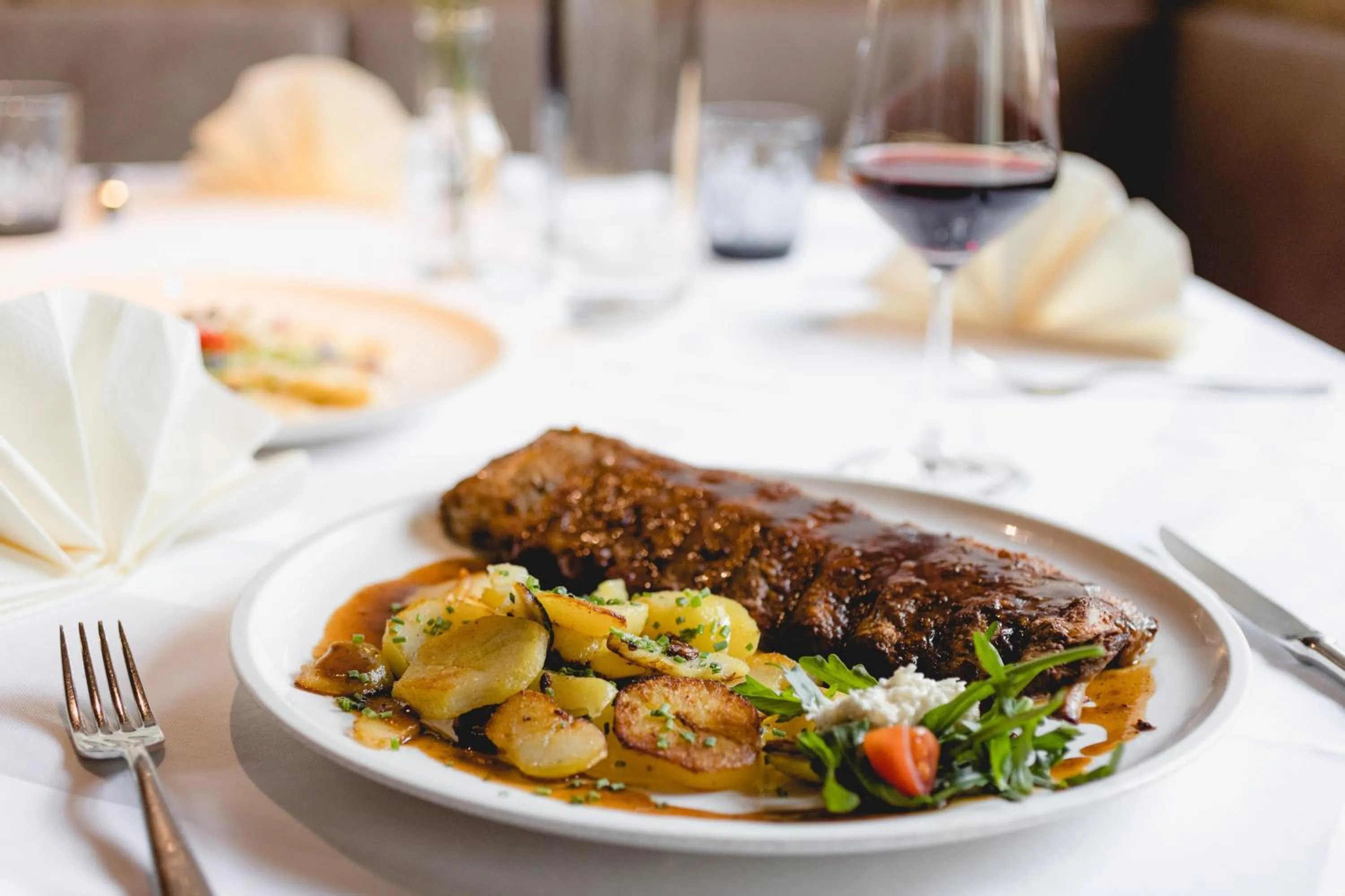 Food and drinks in Hotel Schmuckhof