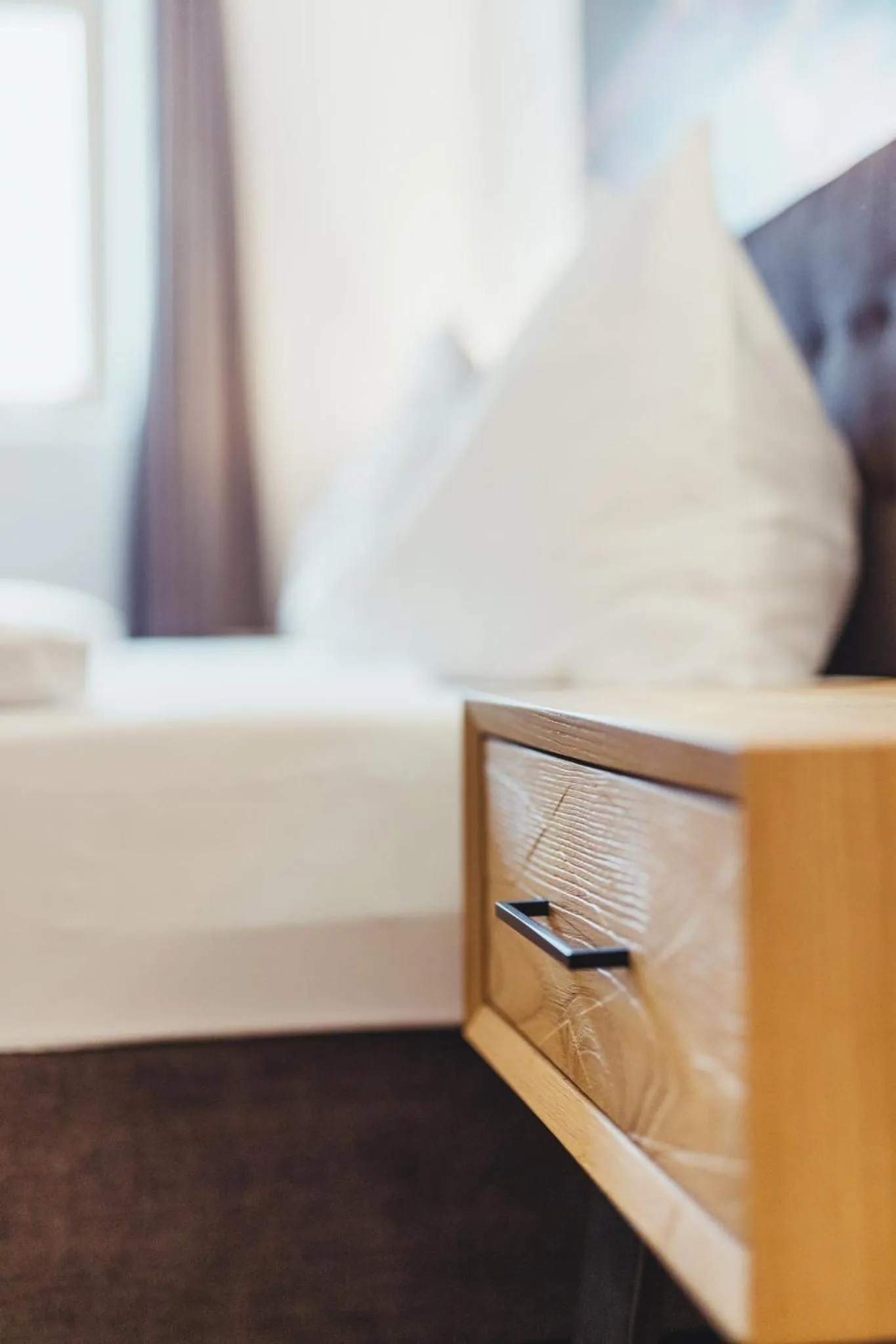 Bed in Hotel Schmuckhof