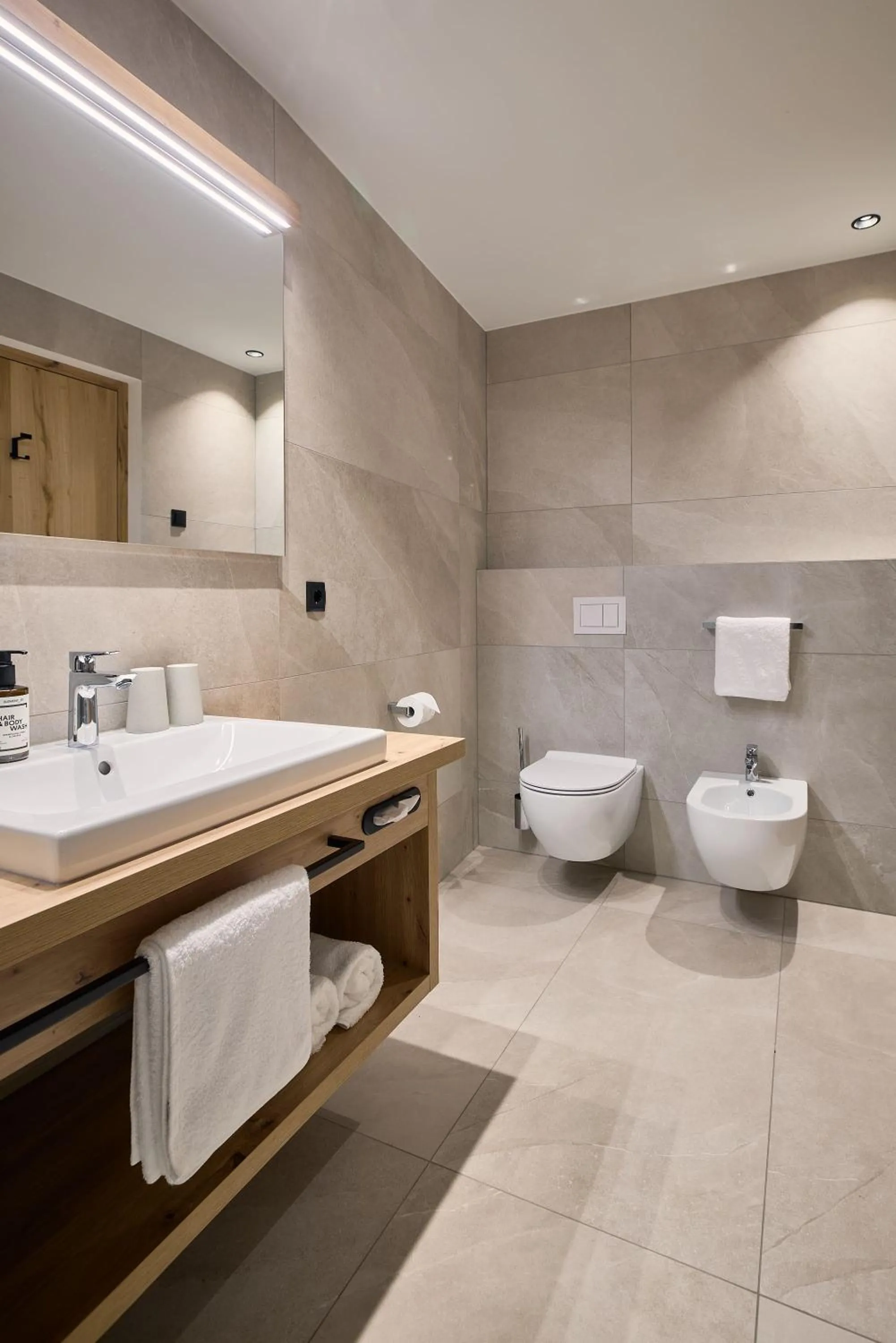 Bathroom in Hotel Schmuckhof