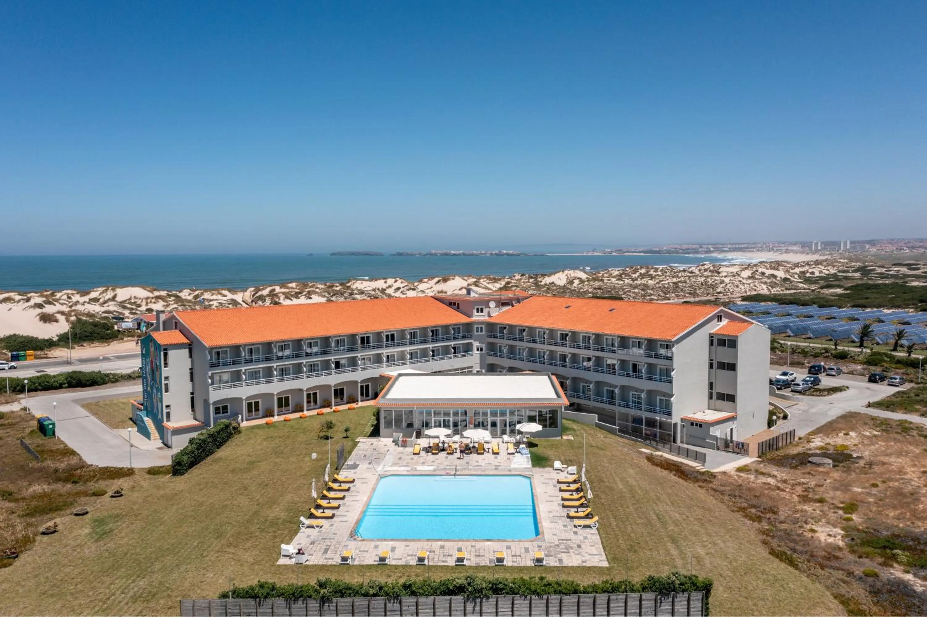 Bird's eye view in Star inn Peniche