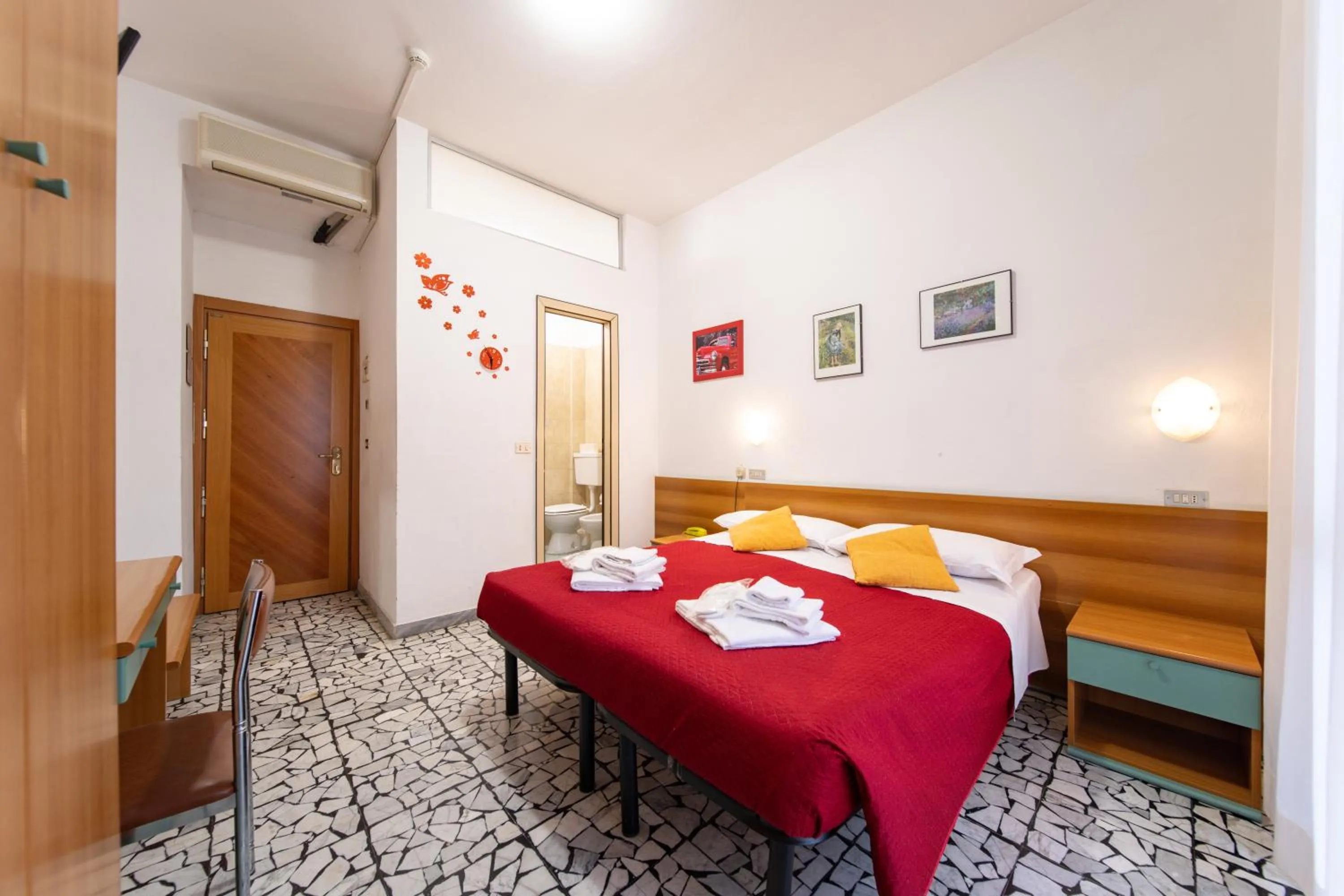 Bed in Hotel Cortina