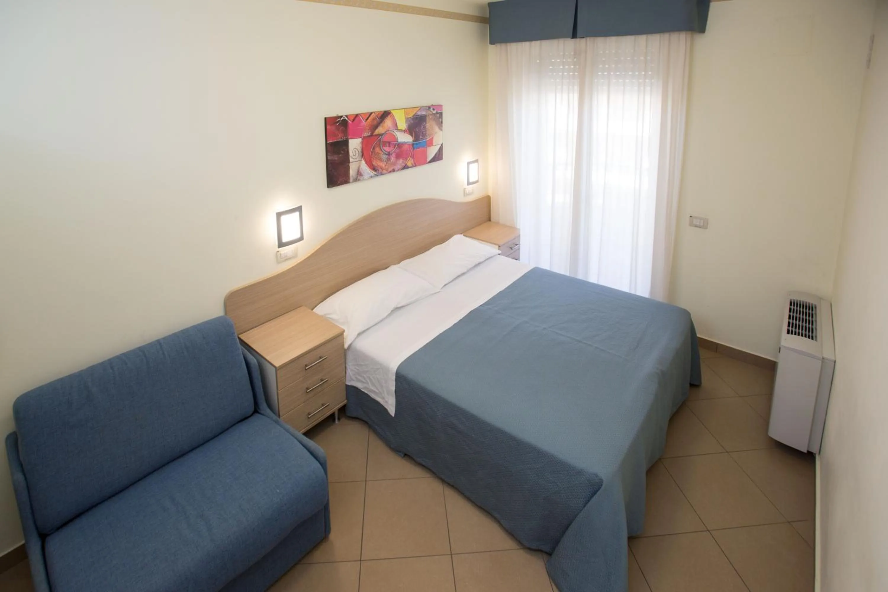 Bedroom in Residence Anchisemare