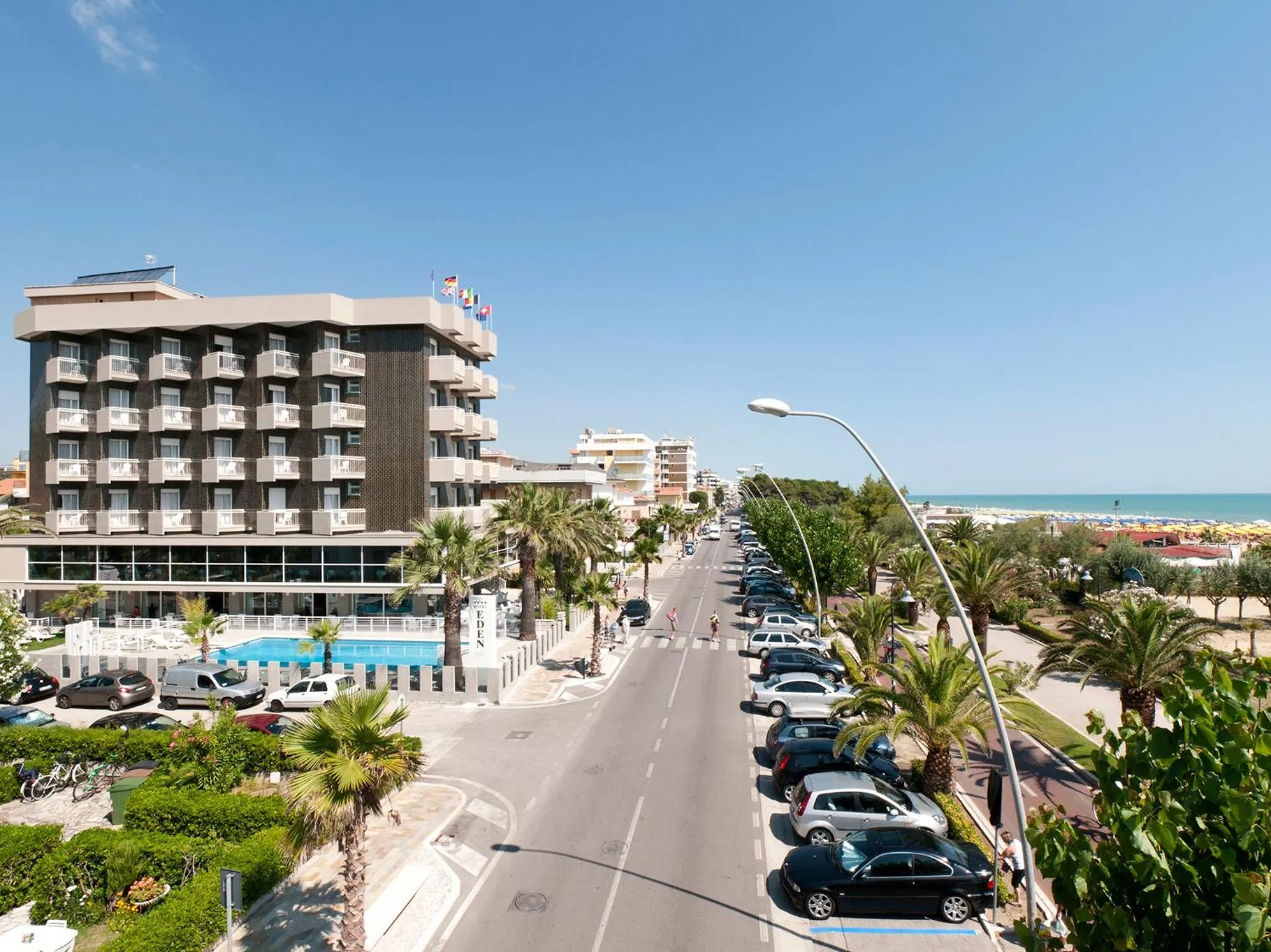 Facade/entrance in Hotel Eden