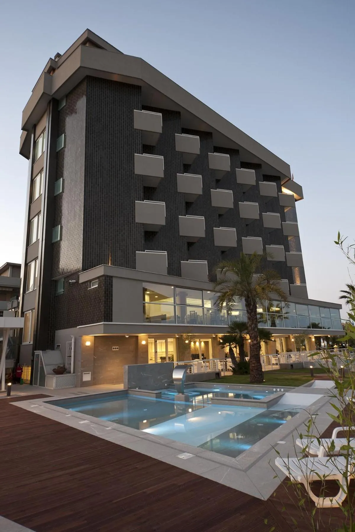 Property building in Hotel Eden