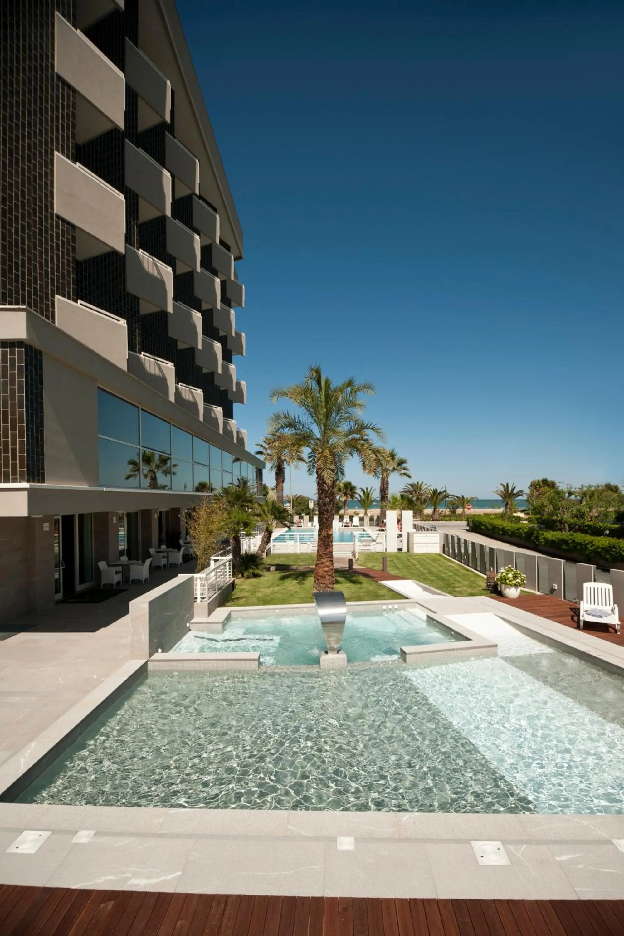 Property building in Hotel Eden