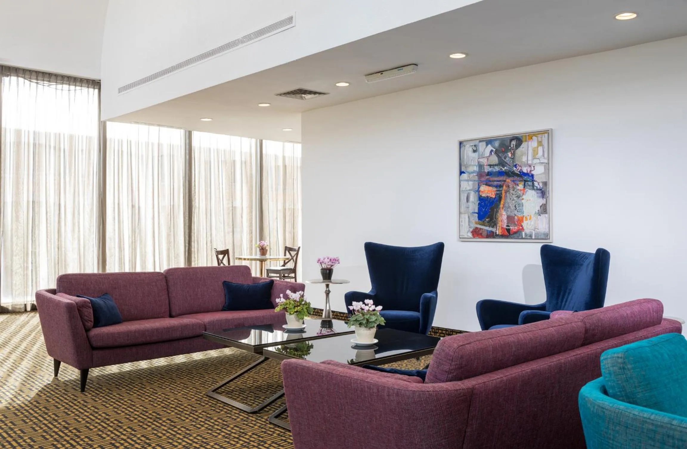 Lobby or reception in Seven Arches Hotel