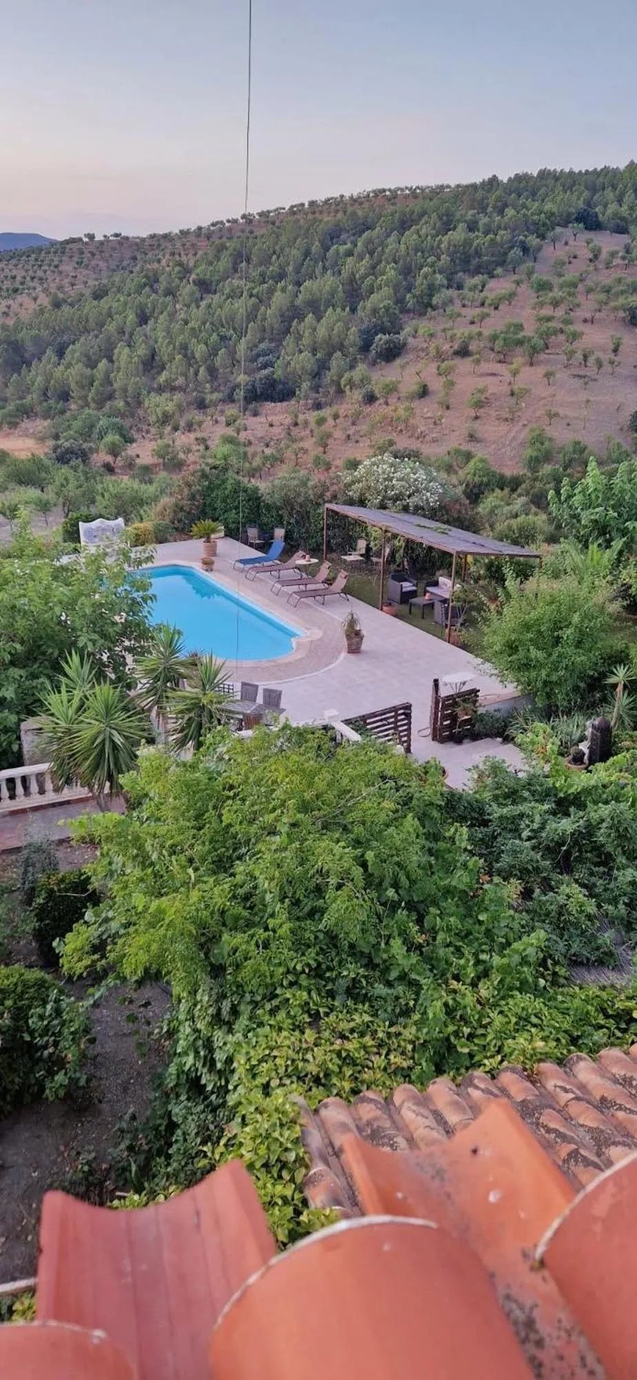 Pool view in Casa Joya