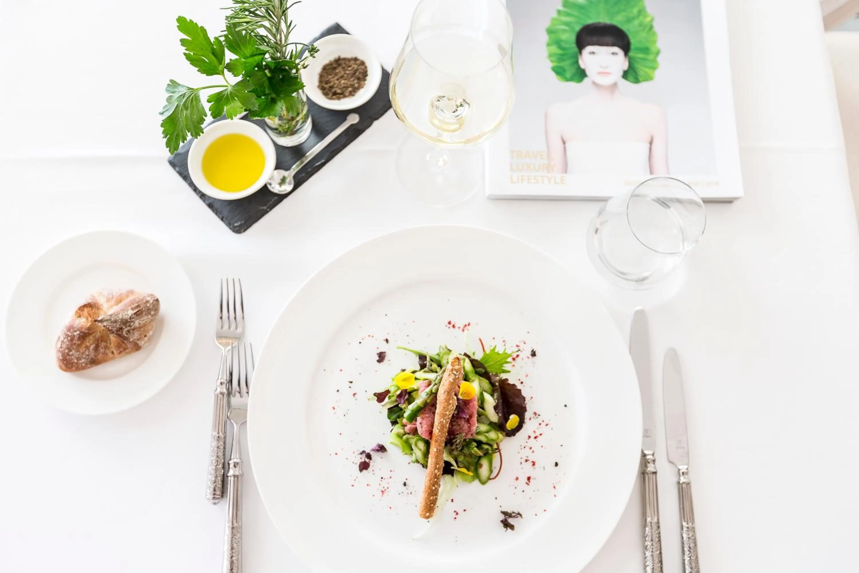 Food close-up in Villa Orselina - Small Luxury Hotel