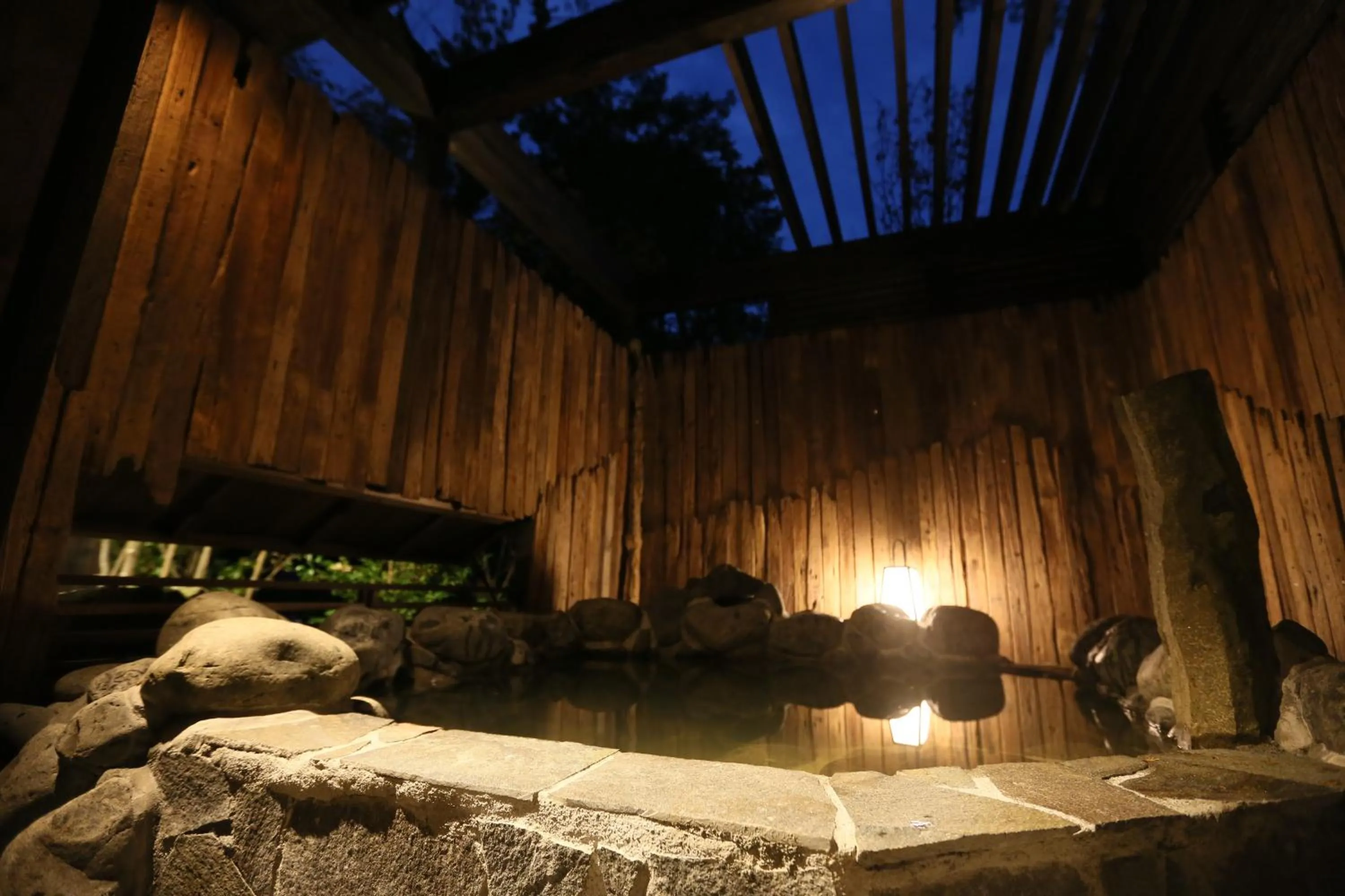 Hot Spring Bath in Suiun