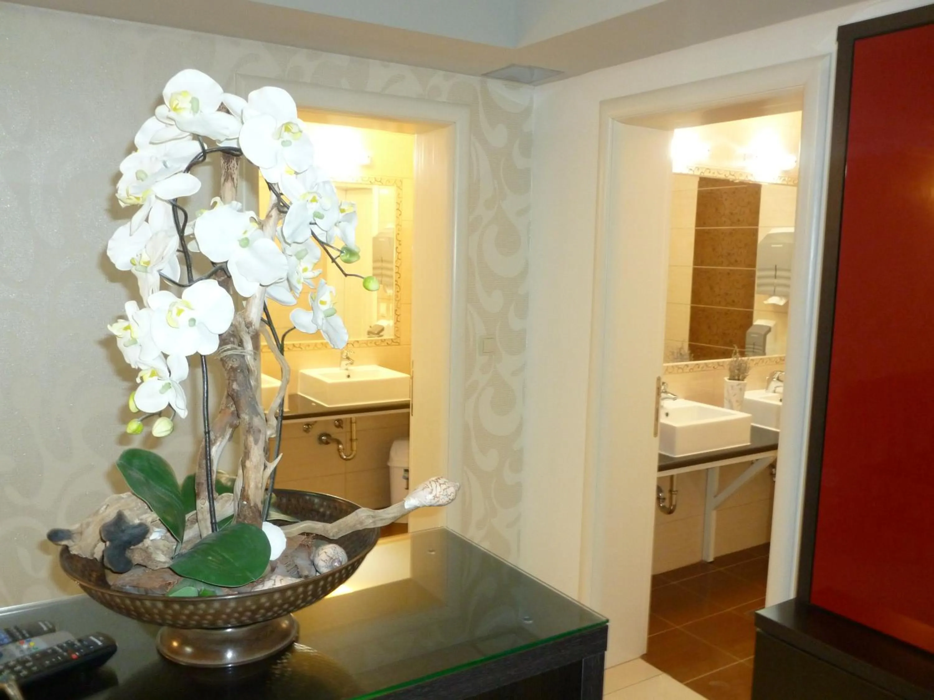 Lobby or reception in Hotel Dina