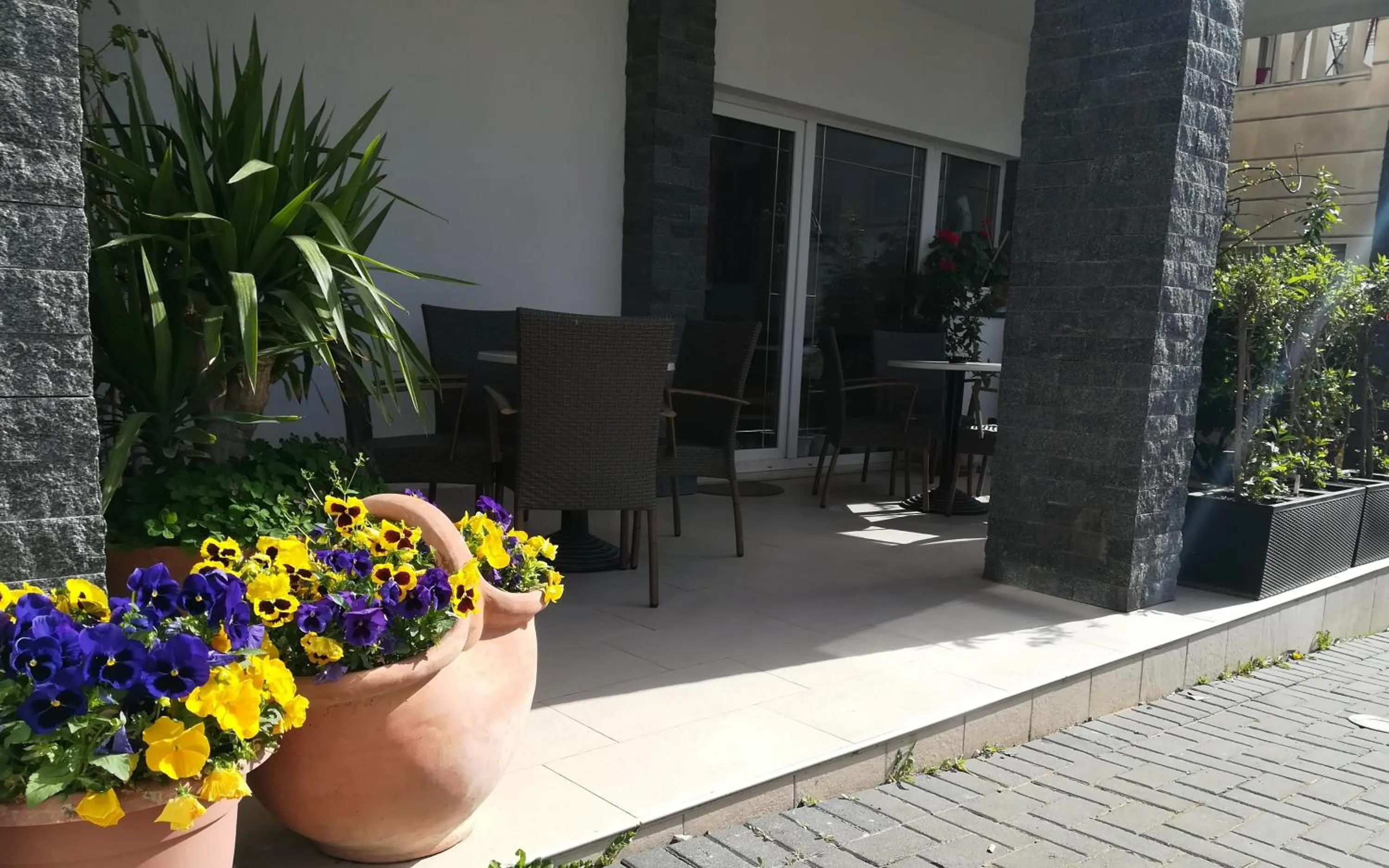 Balcony/Terrace in Hotel Dina