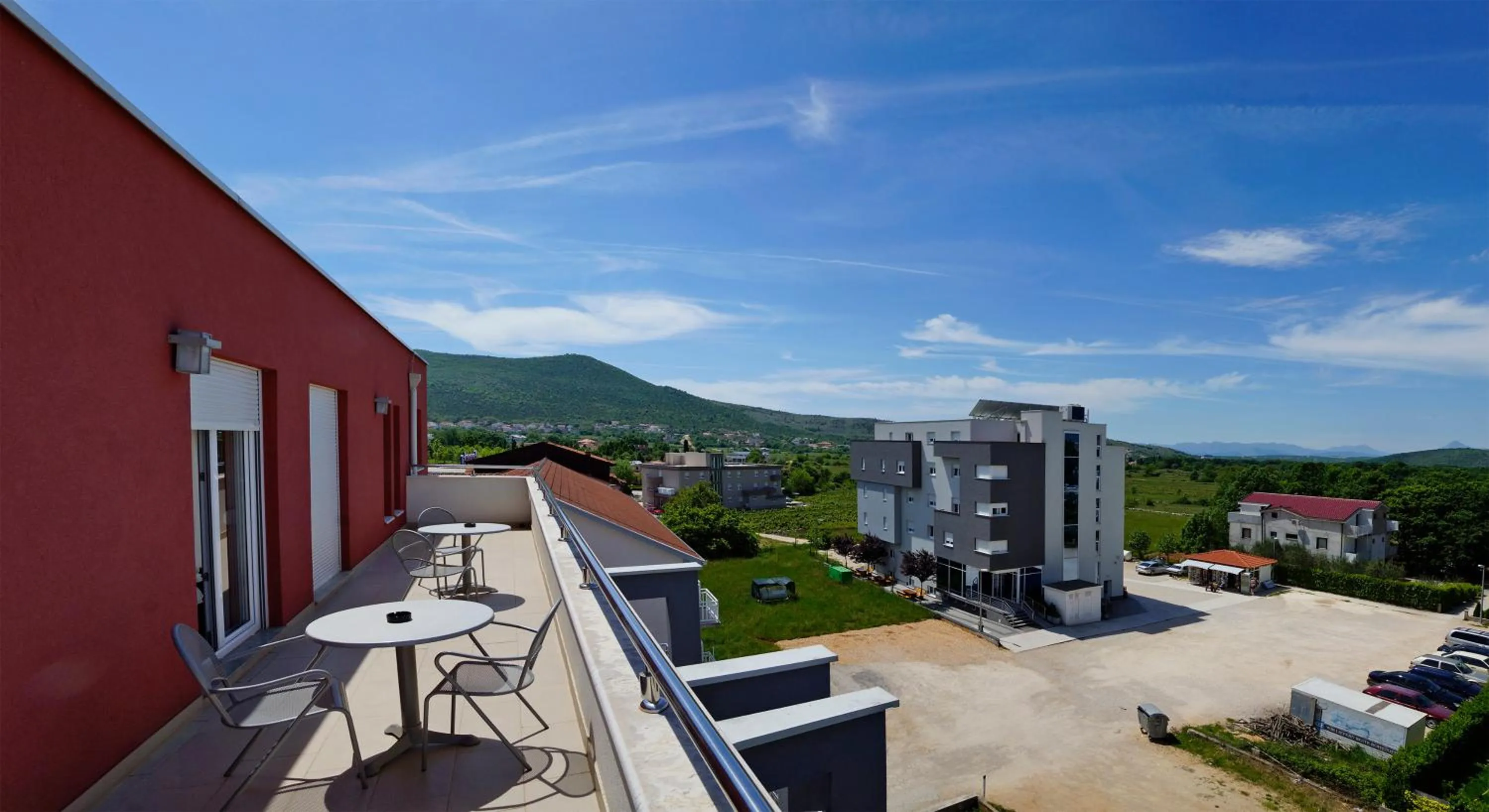 Bird's eye view in Hotel Dina