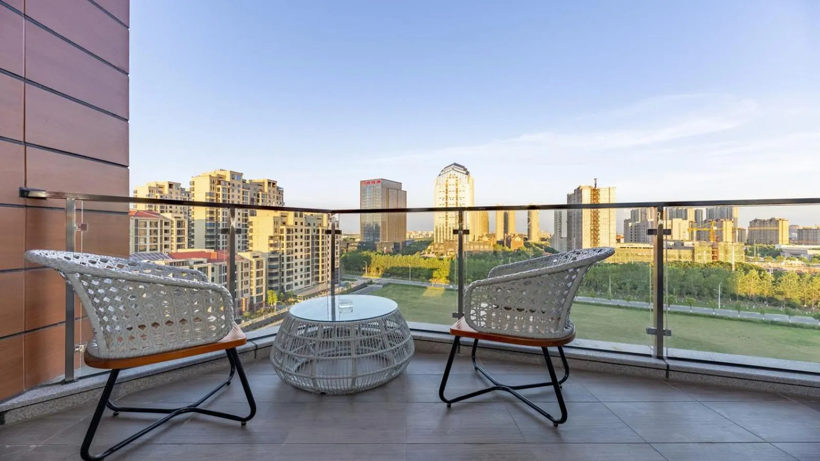 Balcony/Terrace in Jinling Grand Hotel Nanchang