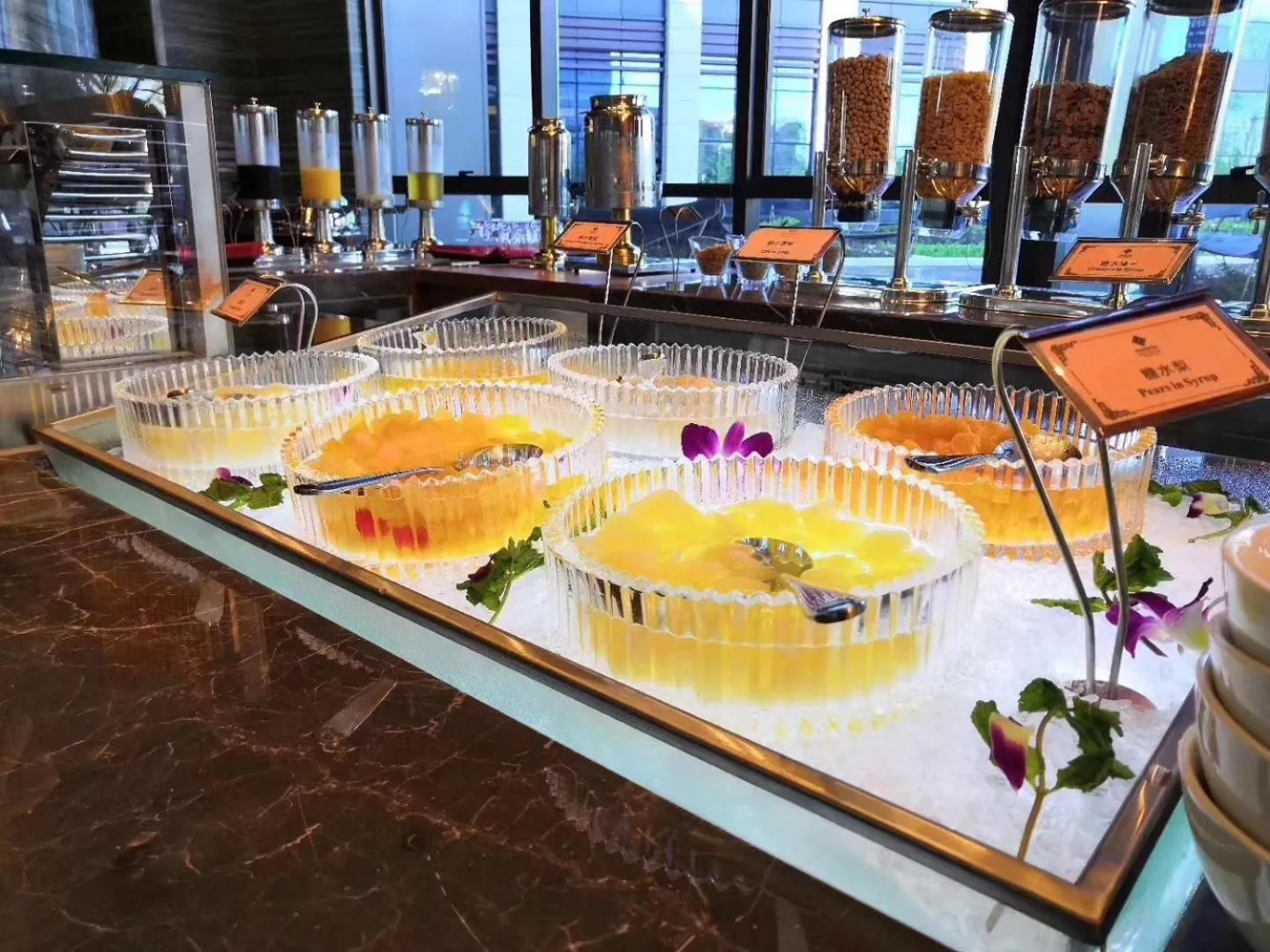 Breakfast in Jinling Grand Hotel Nanchang