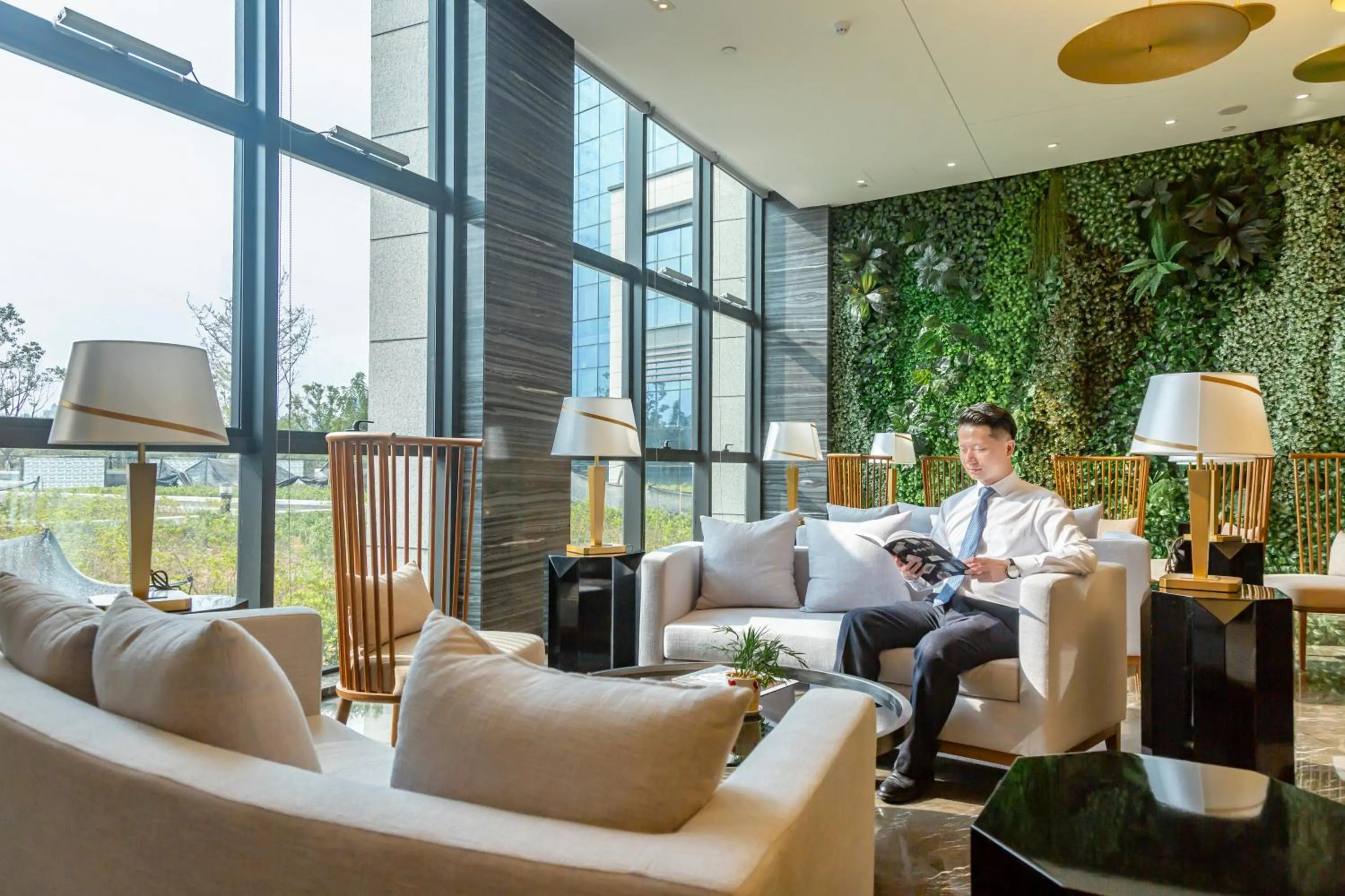 Lounge or bar in Jinling Grand Hotel Nanchang