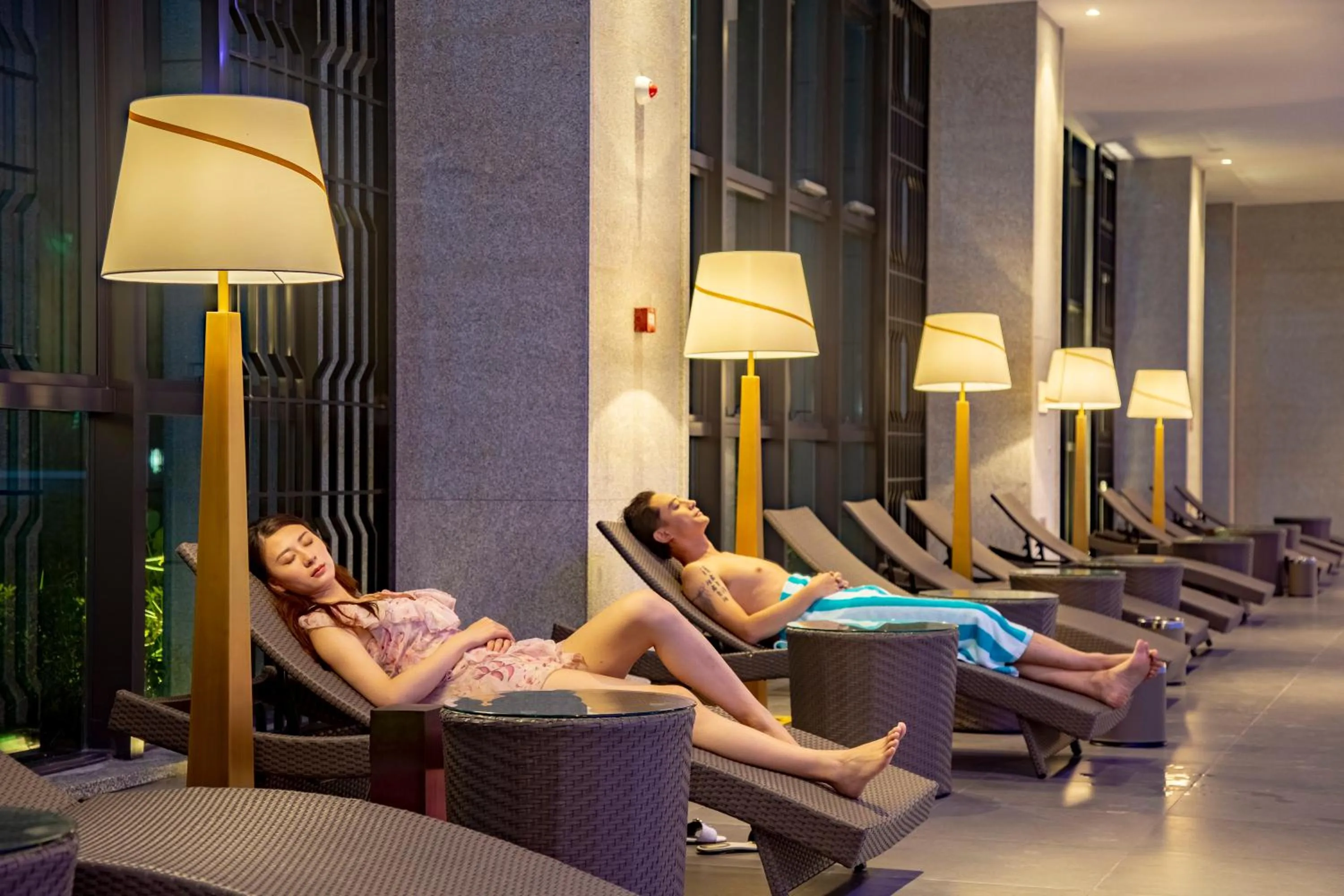 Swimming pool in Jinling Grand Hotel Nanchang